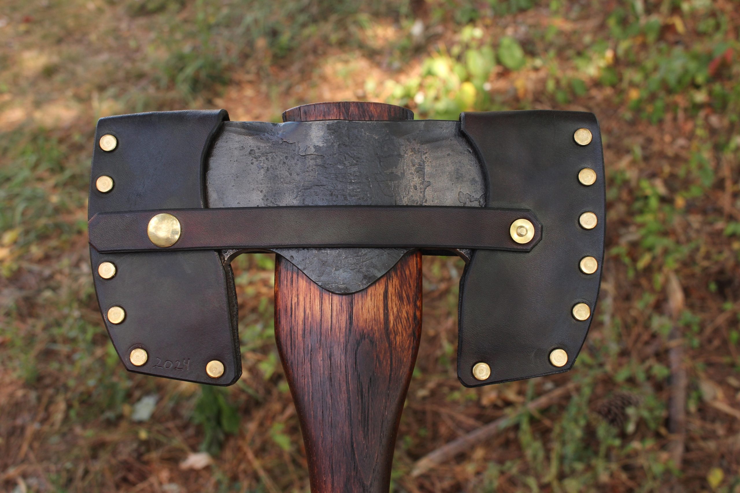 handmade, usa made, usa made axe, hatchet, chopping, wood chopping, outdoor, outdoorsman, survival, backwoodsman, hickory, axe made in america, axes made in the usa, ike bullington, wolf valley forge, valley forge, pack axe, back packing, camping, trail axe, hunting axe, trappers axe, camp axe, bush axe, belt axe, pack axe, leather shoulder rig, chopping axe, leather axe carrier, shoulder sling for axe, carpenter's axe, Wolf Valley Forge, Wolf Valley Forge axe release, Axe Wax, haversack, go back, man purse, man bag, canvas bag, reenactor, reenacting, Trekker Axe, Axe Life