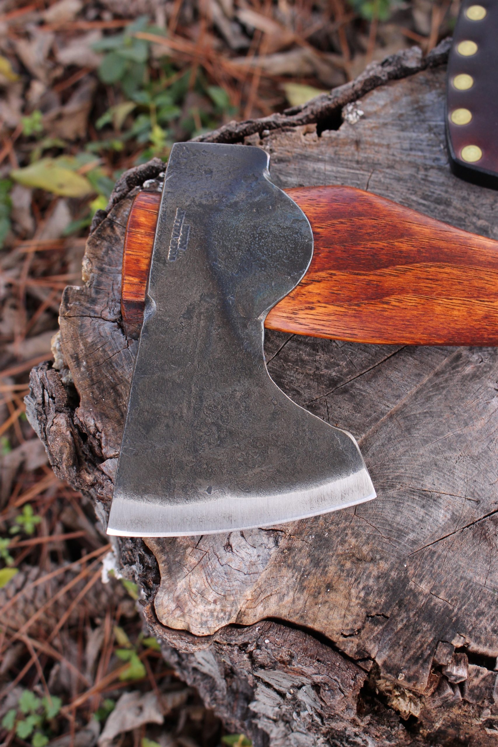 handmade, usa made, usa made axe, hatchet, chopping, wood chopping, outdoor, outdoorsman, survival, backwoodsman, hickory, axe made in america, axes made in the usa, ike bullington, wolf valley forge, valley forge, pack axe, back packing, camping, trail axe, hunting axe, trappers axe, camp axe, bush axe, belt axe, pack axe, leather shoulder rig, chopping axe, leather axe carrier, shoulder sling for axe, carpenter's axe, Wolf Valley Forge, Wolf Valley Forge axe release, Axe Wax, haversack, go back, man purse, man bag, canvas bag, reenactor, reenacting, Trekker Axe, Axe Life