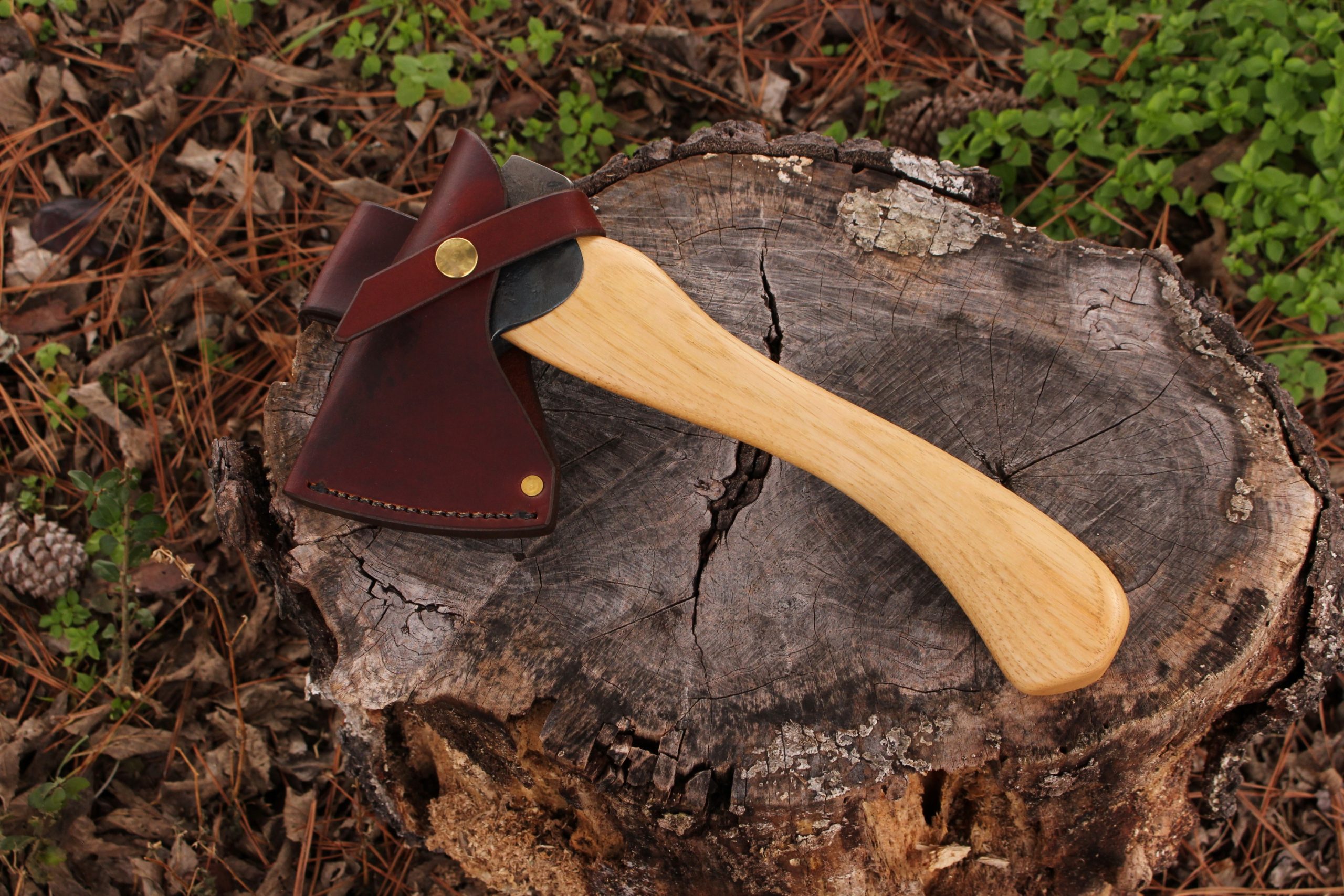 handmade, usa made, usa made axe, hatchet, chopping, wood chopping, outdoor, outdoorsman, survival, backwoodsman, hickory, axe made in america, axes made in the usa, ike bullington, wolf valley forge, valley forge, pack axe, back packing, camping, trail axe, hunting axe, trappers axe, camp axe, bush axe, belt axe, pack axe, leather shoulder rig, chopping axe, leather axe carrier, shoulder sling for axe, carpenter's axe, Wolf Valley Forge, Wolf Valley Forge axe release, Axe Wax, haversack, go bag, man purse, man bag, canvas bag, reenactor, reenacting, Trekker Axe, Axe Life