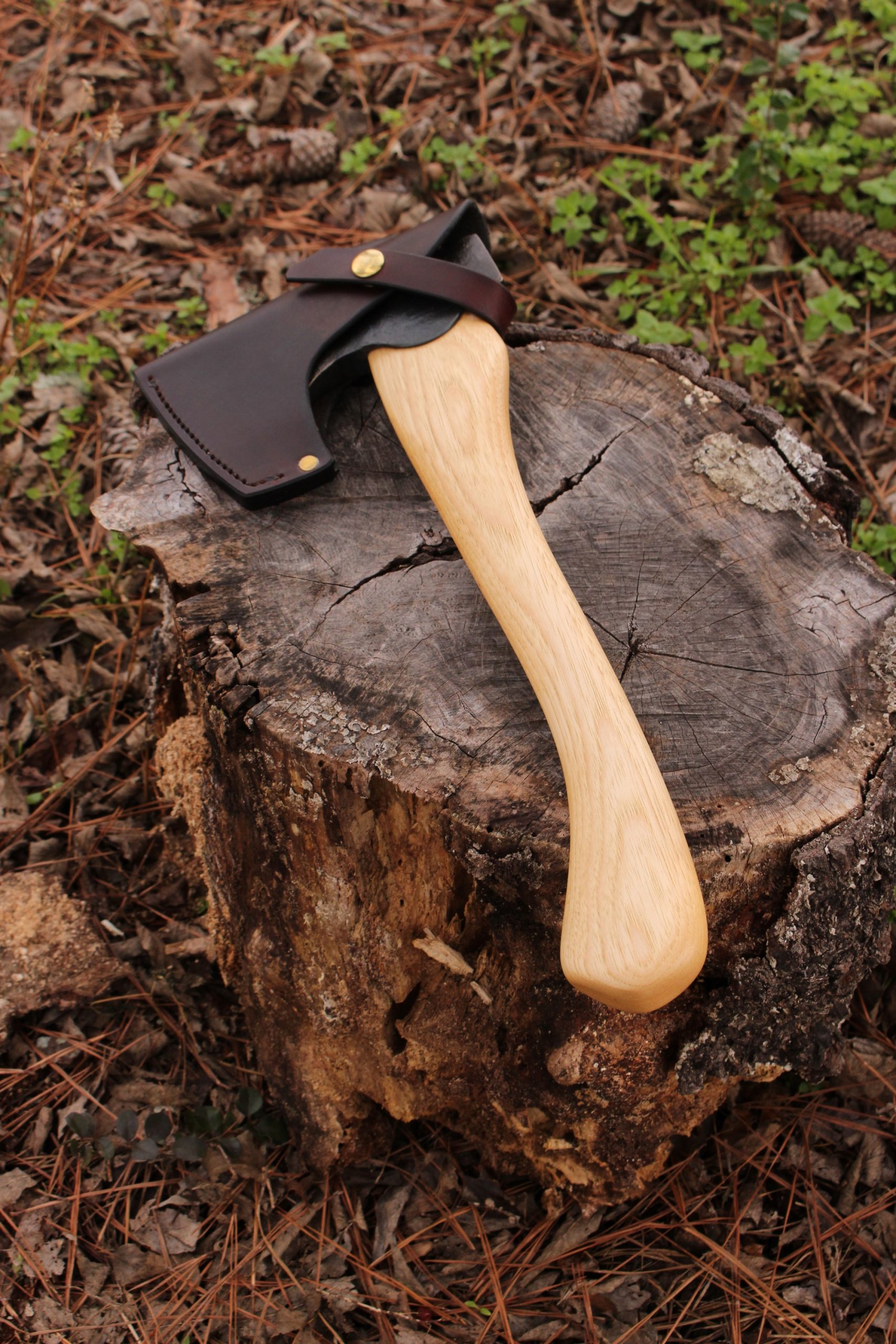 handmade, usa made, usa made axe, hatchet, chopping, wood chopping, outdoor, outdoorsman, survival, backwoodsman, hickory, axe made in america, axes made in the usa, ike bullington, wolf valley forge, valley forge, pack axe, back packing, camping, trail axe, hunting axe, trappers axe, camp axe, bush axe, belt axe, pack axe, leather shoulder rig, chopping axe, leather axe carrier, shoulder sling for axe, carpenter's axe, Wolf Valley Forge, Wolf Valley Forge axe release, Axe Wax, haversack, go bag, man purse, man bag, canvas bag, reenactor, reenacting, Trekker Axe, Axe Life