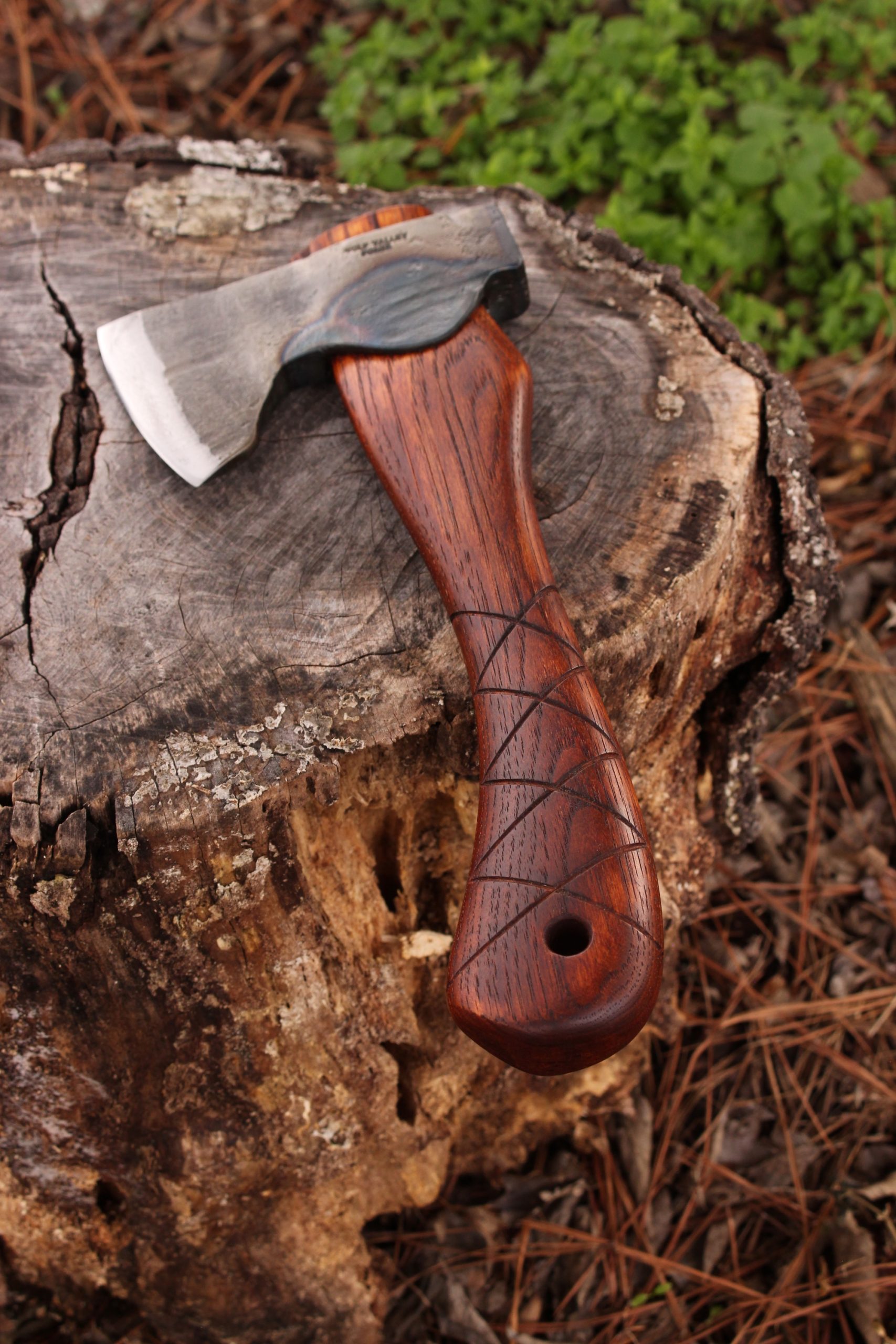 handmade, usa made, usa made axe, hatchet, chopping, wood chopping, outdoor, outdoorsman, survival, backwoodsman, hickory, axe made in america, axes made in the usa, ike bullington, wolf valley forge, valley forge, pack axe, back packing, camping, trail axe, hunting axe, trappers axe, camp axe, bush axe, belt axe, pack axe, leather shoulder rig, chopping axe, leather axe carrier, shoulder sling for axe, carpenter's axe, Wolf Valley Forge, Wolf Valley Forge axe release, Axe Wax, haversack, go bag, man purse, man bag, canvas bag, reenactor, reenacting, Trekker Axe, Axe Life