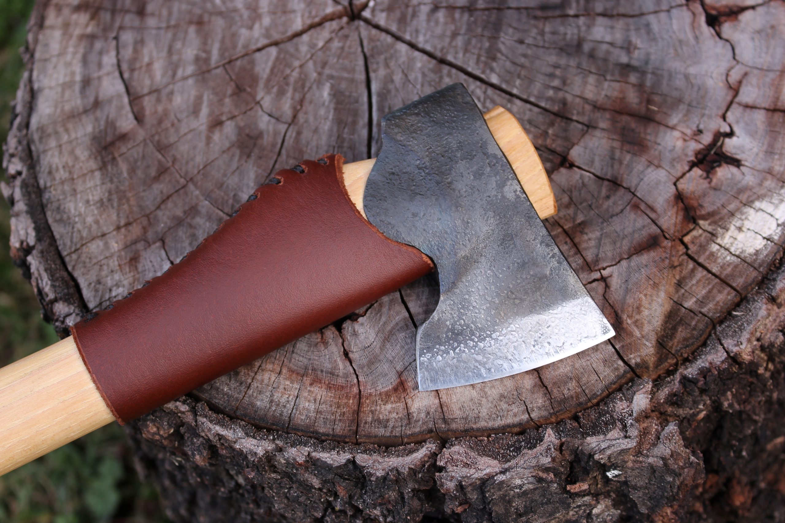 handmade, usa made, usa made axe, hatchet, chopping, wood chopping, outdoor, outdoorsman, survival, backwoodsman, hickory, axe made in america, axes made in the usa, ike bullington, wolf valley forge, valley forge, pack axe, back packing, camping, trail axe, hunting axe, trappers axe, camp axe, bush axe, belt axe, pack axe, leather shoulder rig, chopping axe, leather axe carrier, shoulder sling for axe, carpenter's axe, Wolf Valley Forge, Wolf Valley Forge axe release, Axe Wax, haversack, go back, man purse, man bag, canvas bag, reenactor, reenacting, Trekker Axe, Axe Life