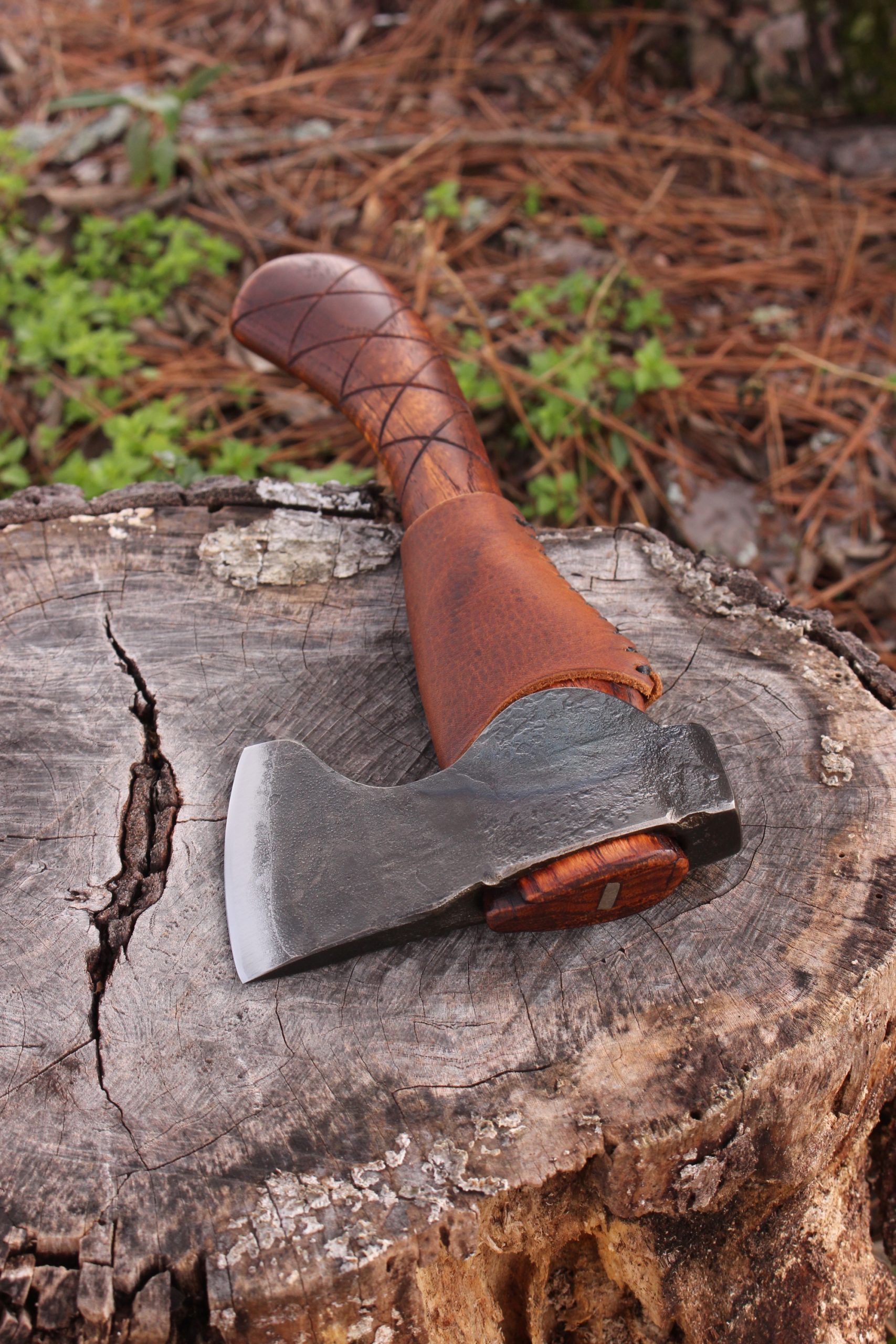 handmade, usa made, usa made axe, hatchet, chopping, wood chopping, outdoor, outdoorsman, survival, backwoodsman, hickory, axe made in america, axes made in the usa, ike bullington, wolf valley forge, valley forge, pack axe, back packing, camping, trail axe, hunting axe, trappers axe, camp axe, bush axe, belt axe, pack axe, leather shoulder rig, chopping axe, leather axe carrier, shoulder sling for axe, carpenter's axe, Wolf Valley Forge, Wolf Valley Forge axe release, Axe Wax, haversack, go back, man purse, man bag, canvas bag, reenactor, reenacting, Trekker Axe, Axe Life