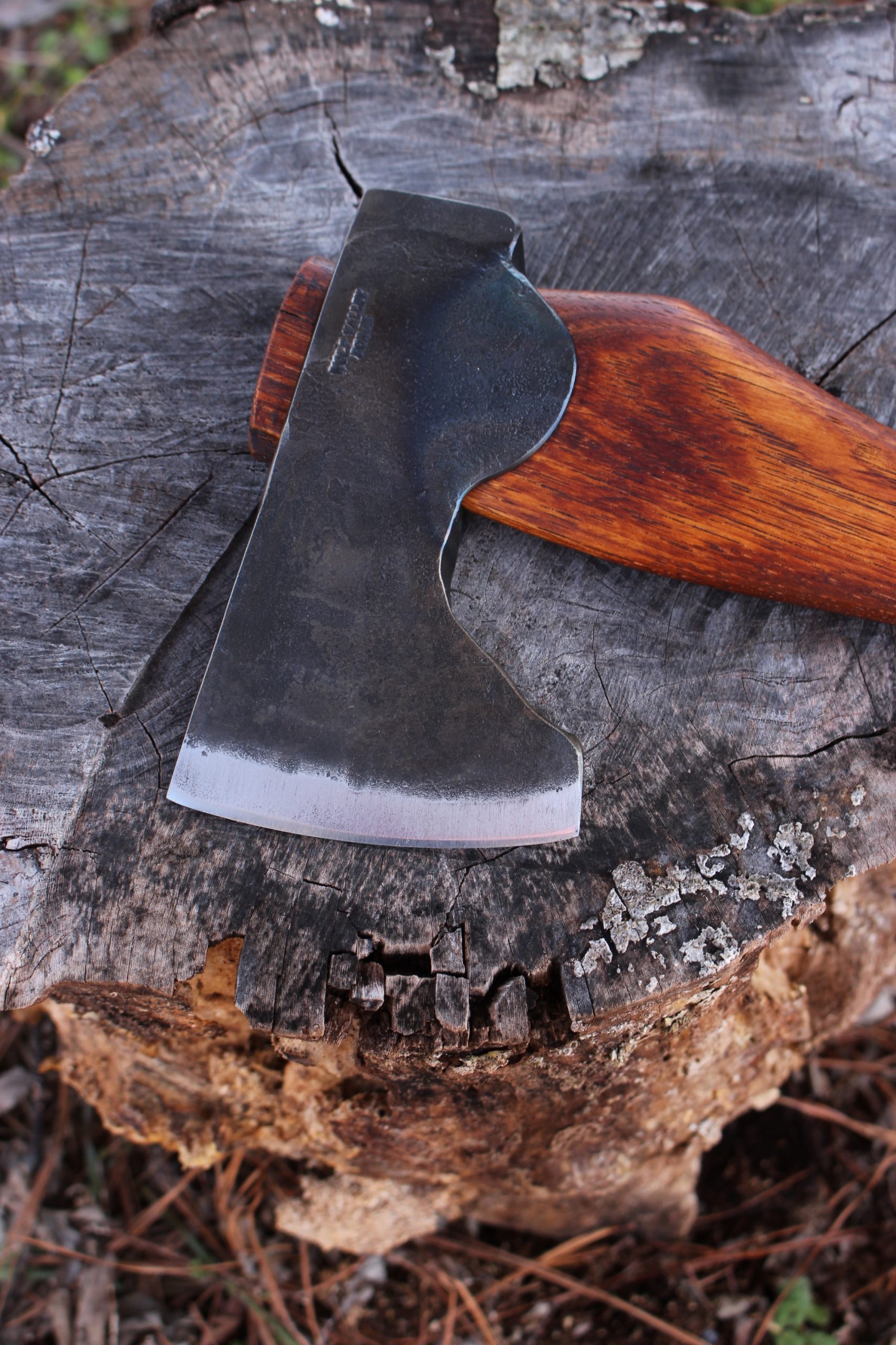 handmade, usa made, usa made axe, hatchet, chopping, wood chopping, outdoor, outdoorsman, survival, backwoodsman, hickory, axe made in america, axes made in the usa, ike bullington, wolf valley forge, valley forge, pack axe, back packing, camping, trail axe, hunting axe, trappers axe, camp axe, bush axe, belt axe, pack axe, leather shoulder rig, chopping axe, leather axe carrier, shoulder sling for axe, carpenter's axe, Wolf Valley Forge, Wolf Valley Forge axe release, Axe Wax, haversack, go back, man purse, man bag, canvas bag, reenactor, reenacting, Trekker Axe, Axe Life