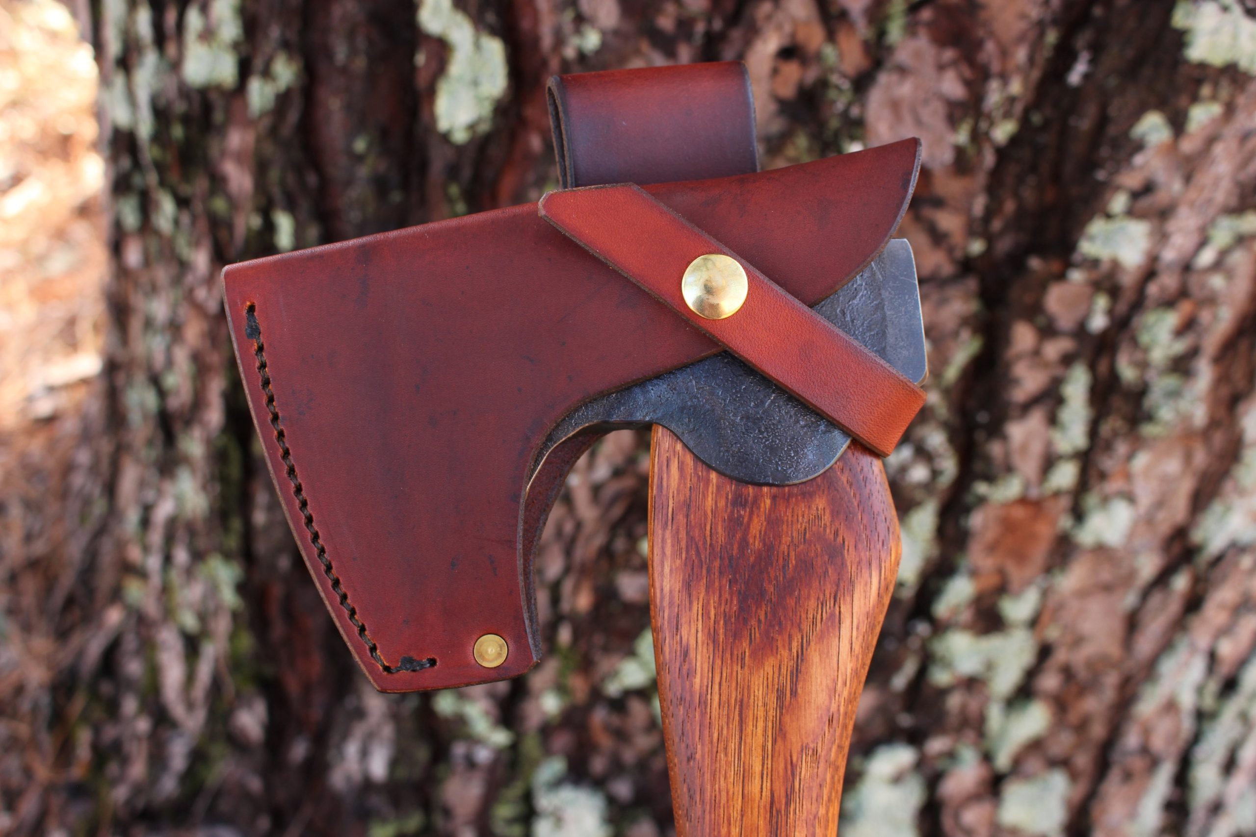 handmade, usa made, usa made axe, hatchet, chopping, wood chopping, outdoor, outdoorsman, survival, backwoodsman, hickory, axe made in america, axes made in the usa, ike bullington, wolf valley forge, valley forge, pack axe, back packing, camping, trail axe, hunting axe, trappers axe, camp axe, bush axe, belt axe, pack axe, leather shoulder rig, chopping axe, leather axe carrier, shoulder sling for axe, carpenter's axe, Wolf Valley Forge, Wolf Valley Forge axe release, Axe Wax, haversack, go back, man purse, man bag, canvas bag, reenactor, reenacting, Trekker Axe, Axe Life