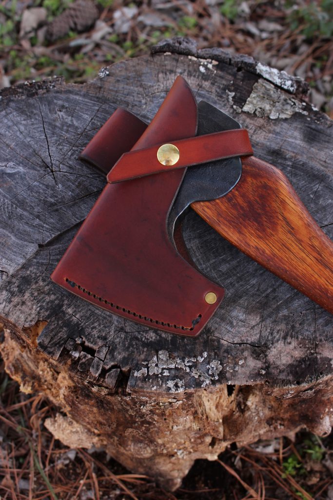 handmade, usa made, usa made axe, hatchet, chopping, wood chopping, outdoor, outdoorsman, survival, backwoodsman, hickory, axe made in america, axes made in the usa, ike bullington, wolf valley forge, valley forge, pack axe, back packing, camping, trail axe, hunting axe, trappers axe, camp axe, bush axe, belt axe, pack axe, leather shoulder rig, chopping axe, leather axe carrier, shoulder sling for axe, carpenter's axe, Wolf Valley Forge, Wolf Valley Forge axe release, Axe Wax, haversack, go back, man purse, man bag, canvas bag, reenactor, reenacting, Trekker Axe, Axe Life