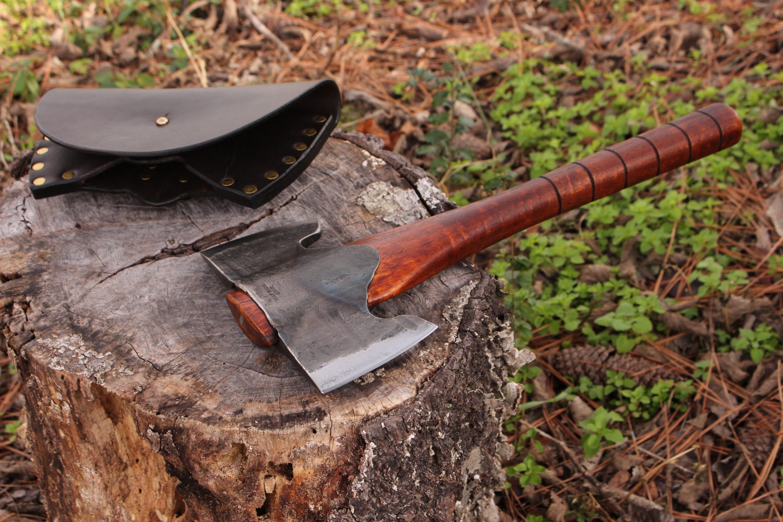 handmade, usa made, usa made axe, hatchet, chopping, wood chopping, outdoor, outdoorsman, survival, backwoodsman, hickory, axe made in america, axes made in the usa, ike bullington, wolf valley forge, valley forge, pack axe, back packing, camping, trail axe, hunting axe, trappers axe, camp axe, bush axe, belt axe, pack axe, leather shoulder rig, chopping axe, leather axe carrier, shoulder sling for axe, carpenter's axe, Wolf Valley Forge, Wolf Valley Forge axe release, Axe Wax, haversack, go back, man purse, man bag, canvas bag, reenactor, reenacting, Trekker Axe, Axe Life