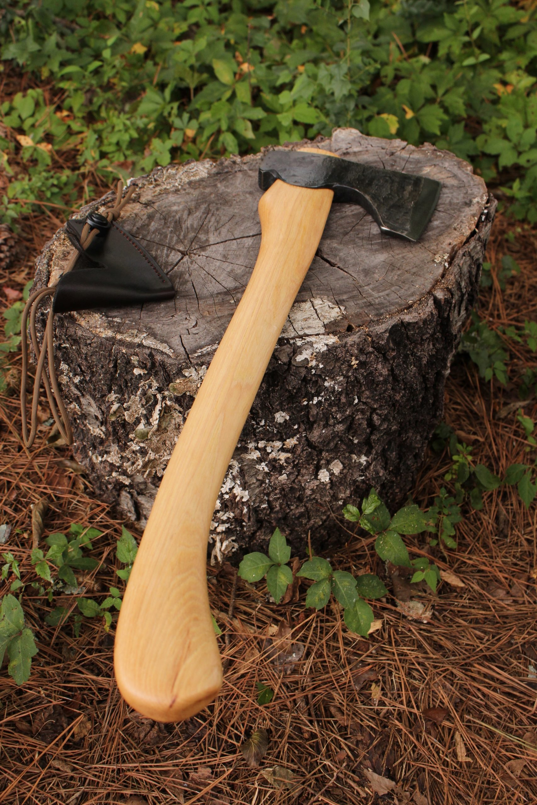 handmade, usa made, usa made axe, hatchet, chopping, wood chopping, outdoor, outdoorsman, survival, backwoodsman, hickory, axe made in america, axes made in the usa, ike bullington, wolf valley forge, valley forge, pack axe, back packing, camping, trail axe, hunting axe, trappers axe, camp axe, bush axe, belt axe, pack axe, leather shoulder rig, chopping axe, leather axe carrier, shoulder sling for axe, carpenter's axe, Wolf Valley Forge, Wolf Valley Forge axe release, Axe Wax, haversack, go back, man purse, man bag, canvas bag, reenactor, reenacting, Trekker Axe, Axe Life