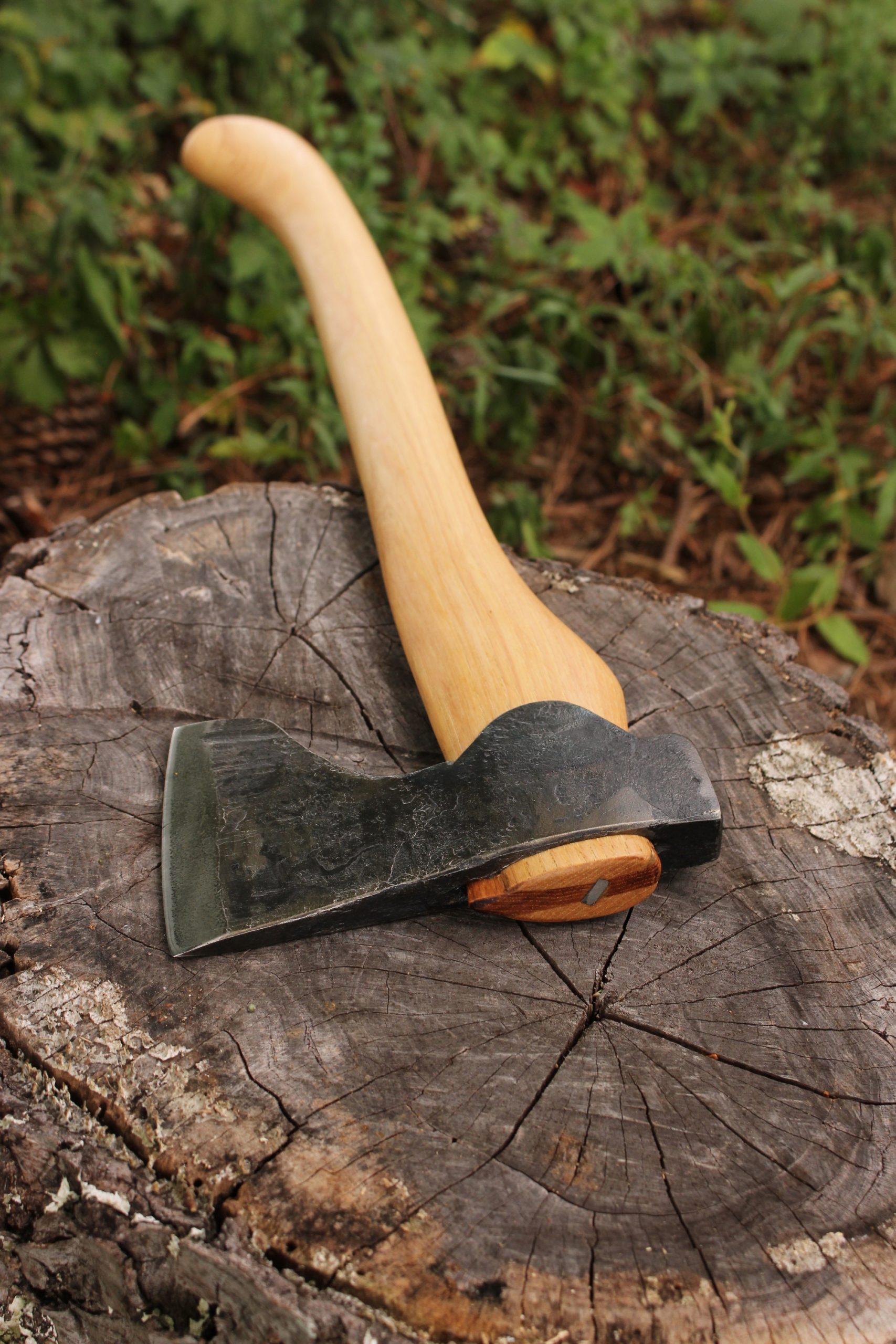 handmade, usa made, usa made axe, hatchet, chopping, wood chopping, outdoor, outdoorsman, survival, backwoodsman, hickory, axe made in america, axes made in the usa, ike bullington, wolf valley forge, valley forge, pack axe, back packing, camping, trail axe, hunting axe, trappers axe, camp axe, bush axe, belt axe, pack axe, leather shoulder rig, chopping axe, leather axe carrier, shoulder sling for axe, carpenter's axe, Wolf Valley Forge, Wolf Valley Forge axe release, Axe Wax, haversack, go back, man purse, man bag, canvas bag, reenactor, reenacting, Trekker Axe, Axe Life