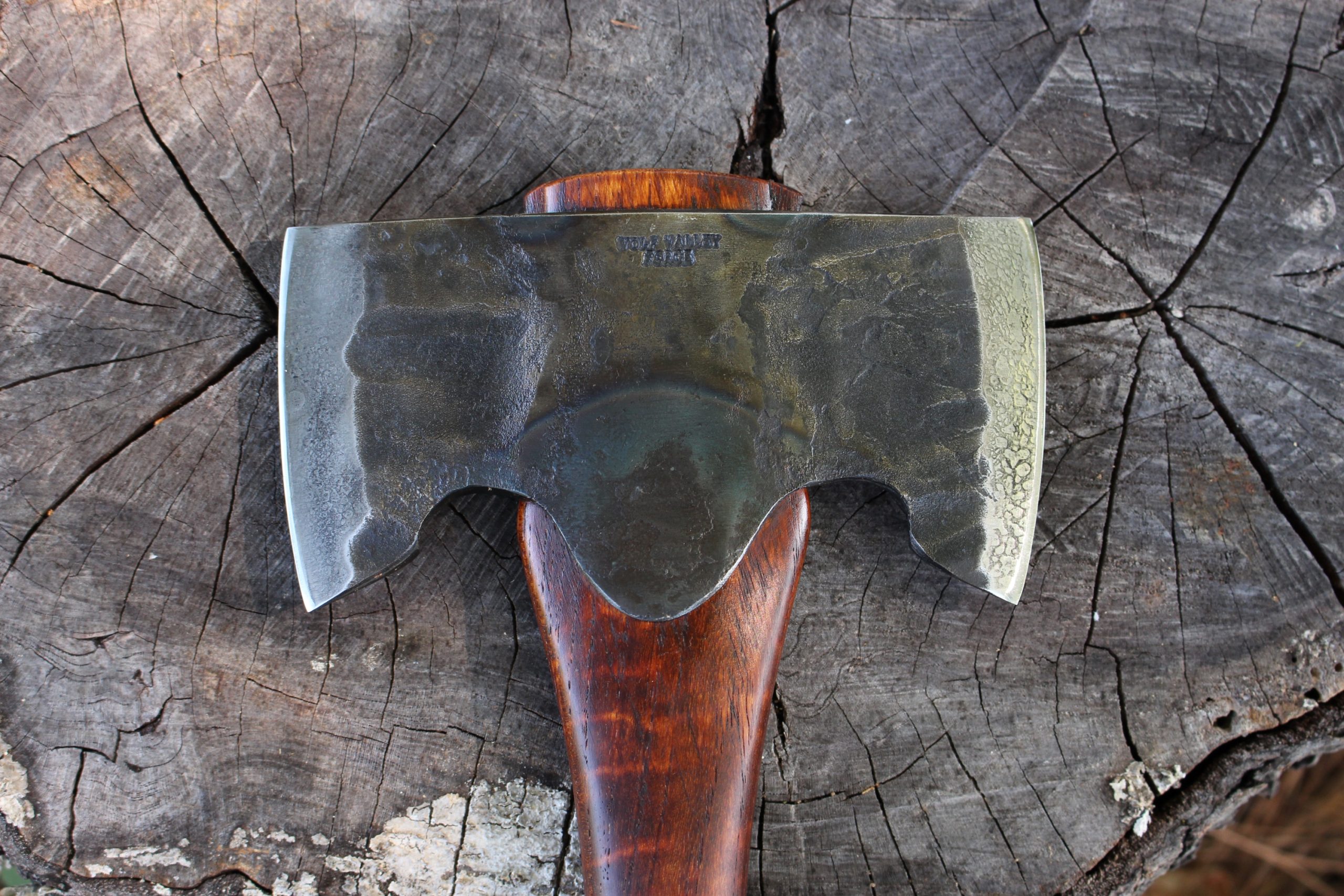 handmade, usa made, usa made axe, hatchet, chopping, wood chopping, outdoor, outdoorsman, survival, backwoodsman, hickory, axe made in america, axes made in the usa, ike bullington, wolf valley forge, valley forge, pack axe, back packing, camping, trail axe, hunting axe, trappers axe, camp axe, bush axe, belt axe, pack axe, leather shoulder rig, chopping axe, leather axe carrier, shoulder sling for axe, carpenter's axe, Wolf Valley Forge, Wolf Valley Forge axe release, Axe Wax, haversack, go back, man purse, man bag, canvas bag, reenactor, reenacting, Trekker Axe, Axe Life