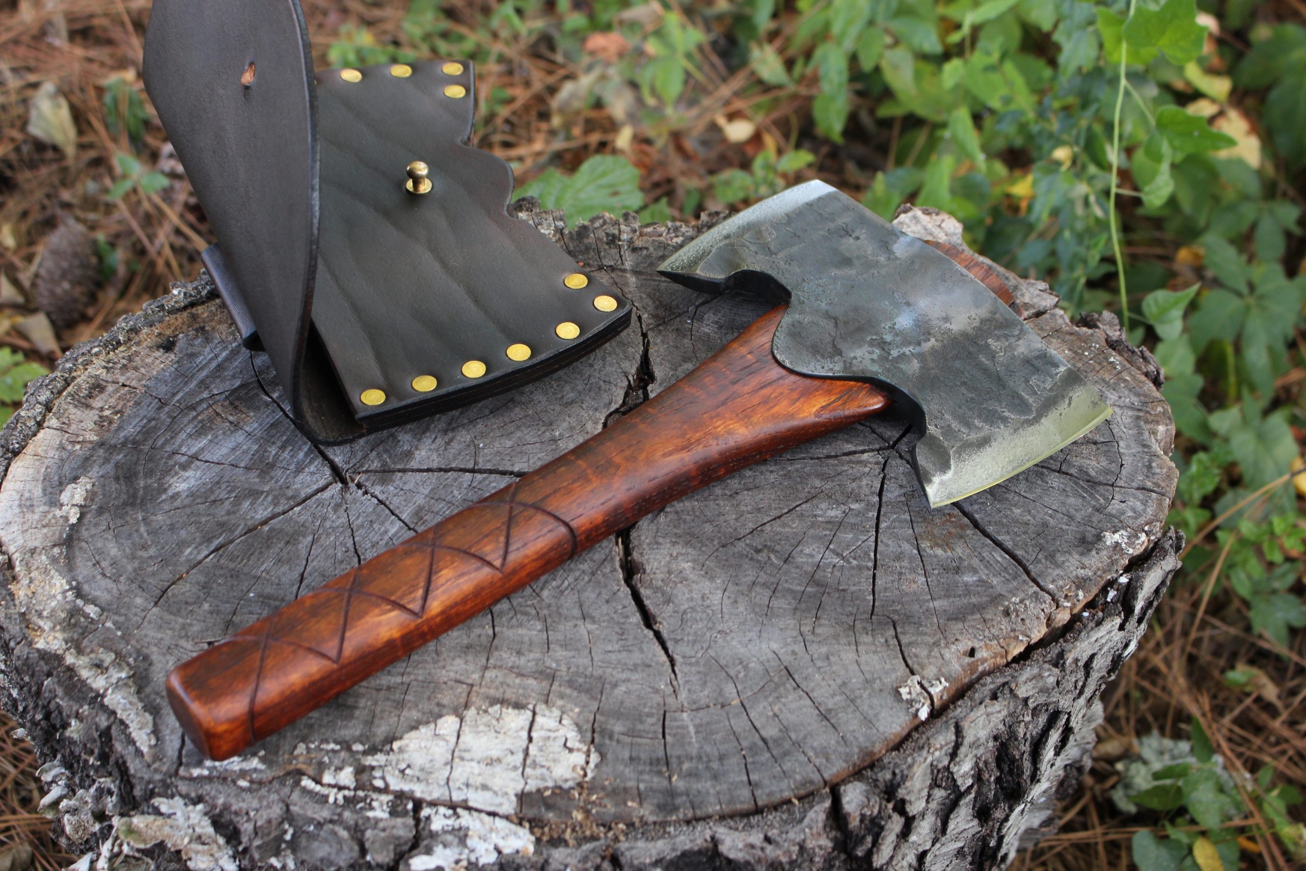 handmade, usa made, usa made axe, hatchet, chopping, wood chopping, outdoor, outdoorsman, survival, backwoodsman, hickory, axe made in america, axes made in the usa, ike bullington, wolf valley forge, valley forge, pack axe, back packing, camping, trail axe, hunting axe, trappers axe, camp axe, bush axe, belt axe, pack axe, leather shoulder rig, chopping axe, leather axe carrier, shoulder sling for axe, carpenter's axe, Wolf Valley Forge, Wolf Valley Forge axe release, Axe Wax, haversack, go back, man purse, man bag, canvas bag, reenactor, reenacting, Trekker Axe, Axe Life