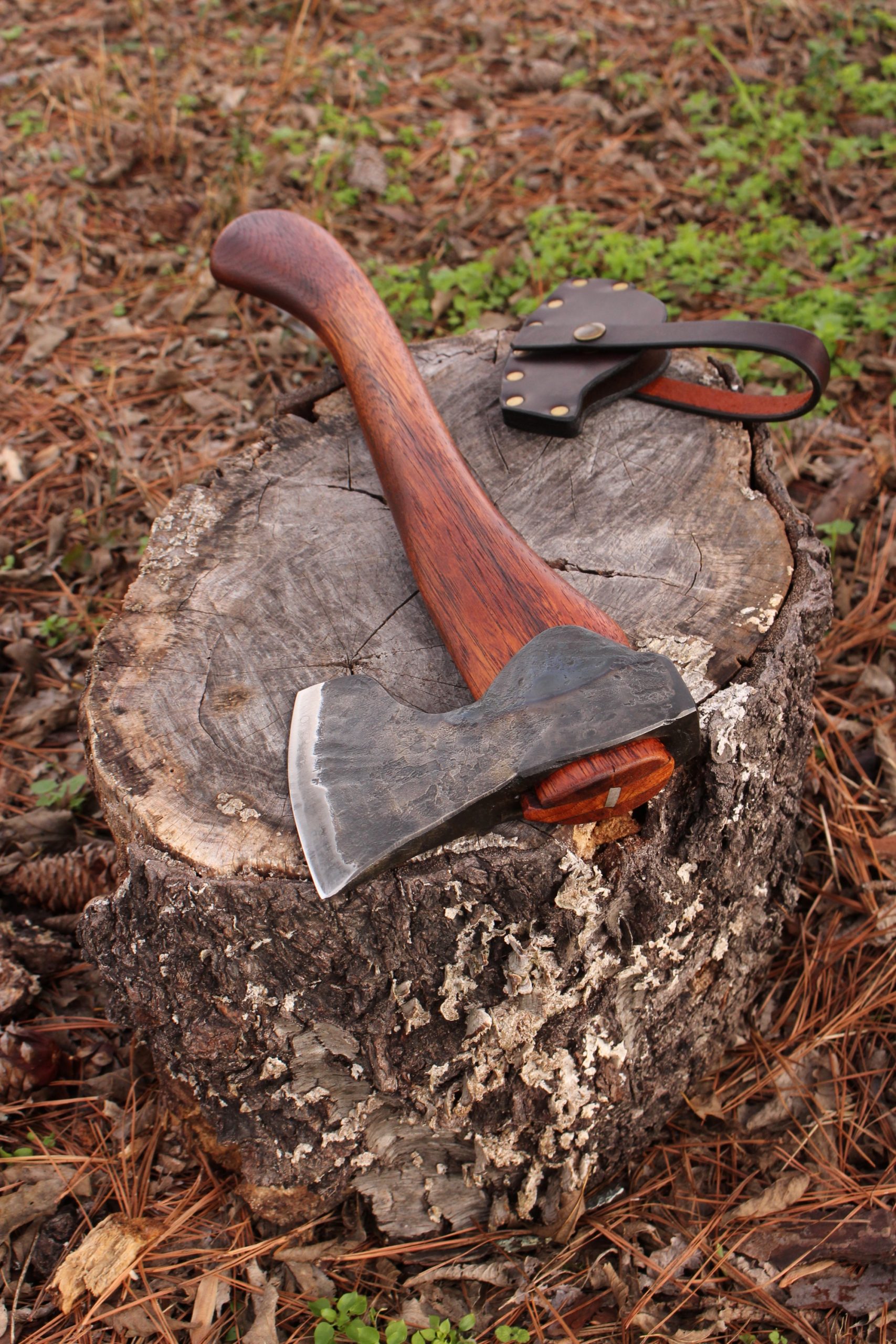 handmade, usa made, usa made axe, hatchet, chopping, wood chopping, outdoor, outdoorsman, survival, backwoodsman, hickory, axe made in america, axes made in the usa, ike bullington, wolf valley forge, valley forge, pack axe, back packing, camping, trail axe, hunting axe, trappers axe, camp axe, bush axe, belt axe, pack axe, leather shoulder rig, chopping axe, leather axe carrier, shoulder sling for axe, carpenter's axe, Wolf Valley Forge, Wolf Valley Forge axe release, Axe Wax, haversack, go back, man purse, man bag, canvas bag, reenactor, reenacting, Trekker Axe, Axe Life