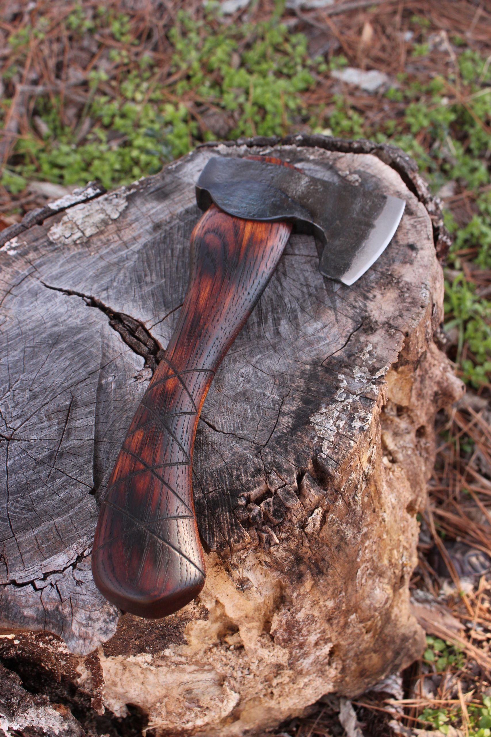 handmade, usa made, usa made axe, hatchet, chopping, wood chopping, outdoor, outdoorsman, survival, backwoodsman, hickory, axe made in america, axes made in the usa, ike bullington, wolf valley forge, valley forge, pack axe, back packing, camping, trail axe, hunting axe, trappers axe, camp axe, bush axe, belt axe, pack axe, leather shoulder rig, chopping axe, leather axe carrier, shoulder sling for axe, carpenter's axe, Wolf Valley Forge, Wolf Valley Forge axe release, Axe Wax, haversack, go back, man purse, man bag, canvas bag, reenactor, reenacting, Trekker Axe, Axe Life