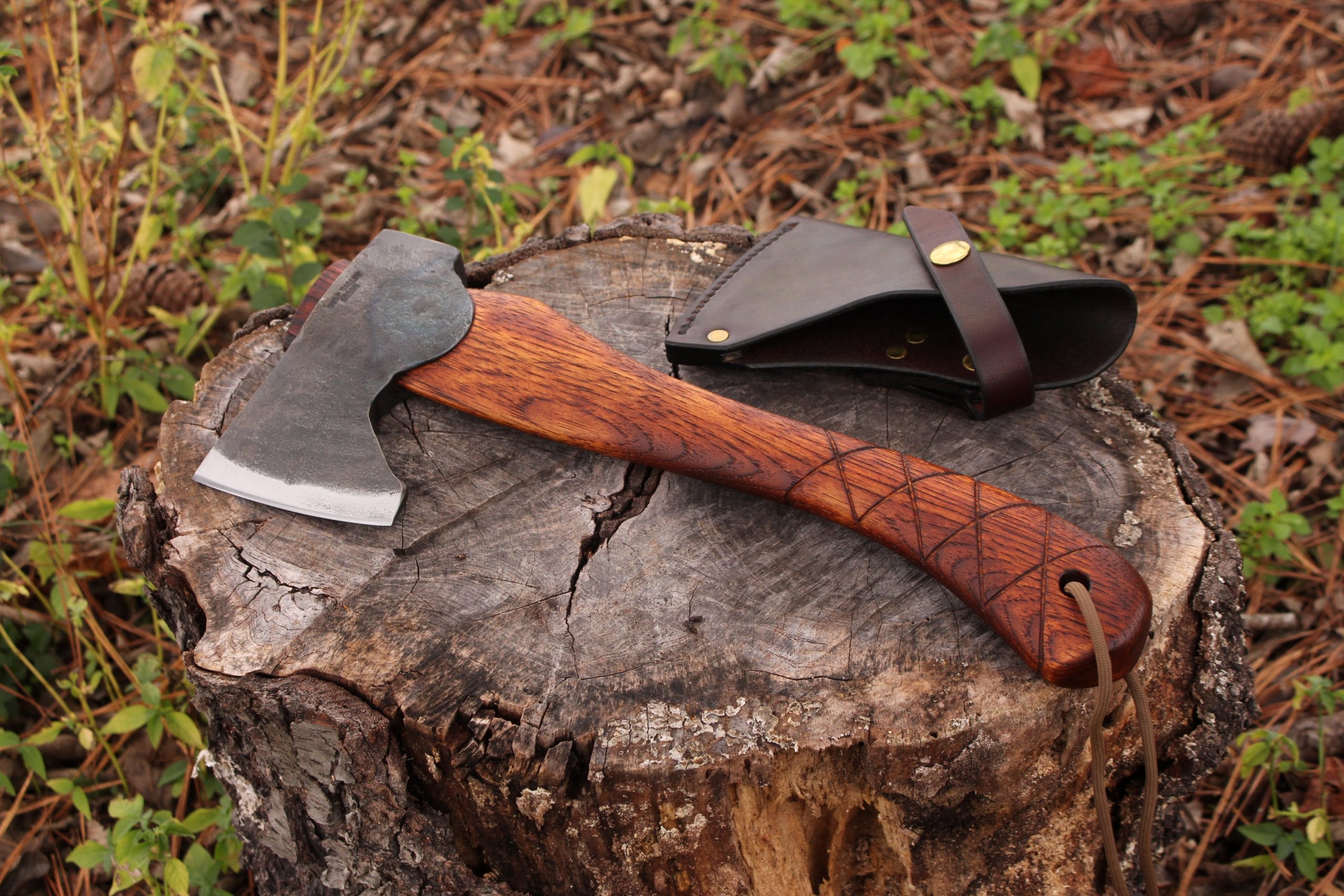 handmade, usa made, usa made axe, hatchet, chopping, wood chopping, outdoor, outdoorsman, survival, backwoodsman, hickory, axe made in america, axes made in the usa, ike bullington, wolf valley forge, valley forge, pack axe, back packing, camping, trail axe, hunting axe, trappers axe, camp axe, bush axe, belt axe, pack axe, leather shoulder rig, chopping axe, leather axe carrier, shoulder sling for axe, carpenter's axe, Wolf Valley Forge, Wolf Valley Forge axe release, Axe Wax, haversack, go back, man purse, man bag, canvas bag, reenactor, reenacting, Trekker Axe, Axe Life