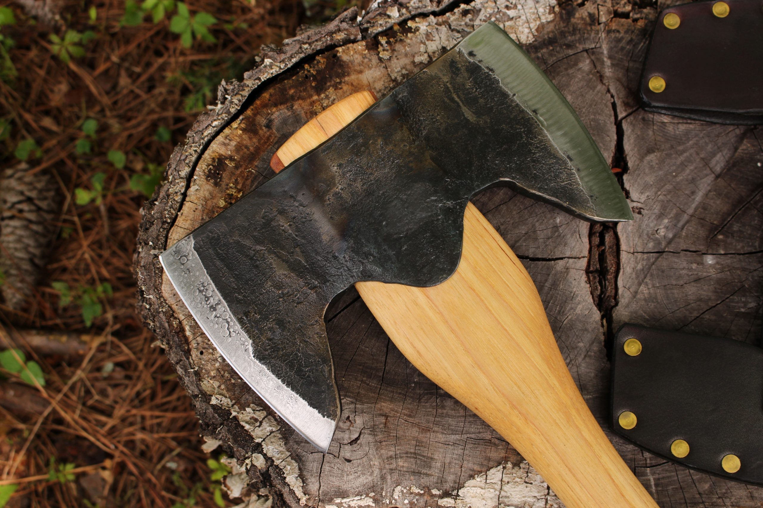 handmade, usa made, usa made axe, hatchet, chopping, wood chopping, outdoor, outdoorsman, survival, backwoodsman, hickory, axe made in america, axes made in the usa, ike bullington, wolf valley forge, valley forge, pack axe, back packing, camping, trail axe, hunting axe, trappers axe, camp axe, bush axe, belt axe, pack axe, leather shoulder rig, chopping axe, leather axe carrier, shoulder sling for axe, carpenter's axe, Wolf Valley Forge, Wolf Valley Forge axe release, Axe Wax, haversack, go back, man purse, man bag, canvas bag, reenactor, reenacting, Trekker Axe, Axe Life