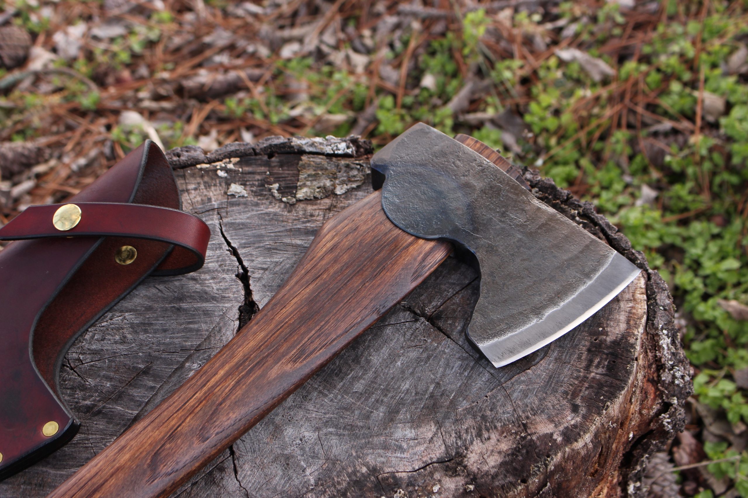 handmade, usa made, usa made axe, hatchet, chopping, wood chopping, outdoor, outdoorsman, survival, backwoodsman, hickory, axe made in america, axes made in the usa, ike bullington, wolf valley forge, valley forge, pack axe, back packing, camping, trail axe, hunting axe, trappers axe, camp axe, bush axe, belt axe, pack axe, leather shoulder rig, chopping axe, leather axe carrier, shoulder sling for axe, carpenter's axe, Wolf Valley Forge, Wolf Valley Forge axe release, Axe Wax, haversack, go back, man purse, man bag, canvas bag, reenactor, reenacting, Trekker Axe, Axe Life