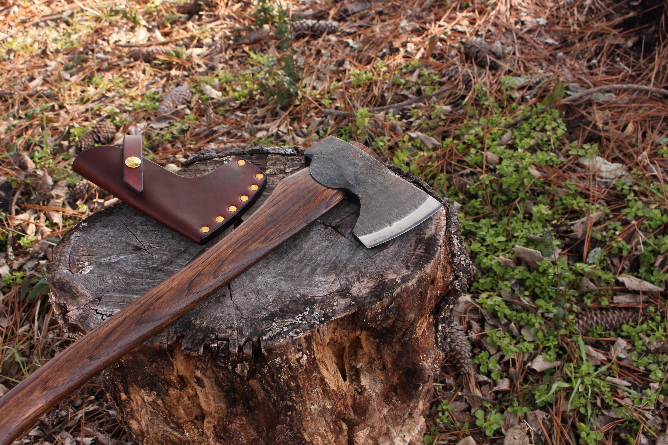 handmade, usa made, usa made axe, hatchet, chopping, wood chopping, outdoor, outdoorsman, survival, backwoodsman, hickory, axe made in america, axes made in the usa, ike bullington, wolf valley forge, valley forge, pack axe, back packing, camping, trail axe, hunting axe, trappers axe, camp axe, bush axe, belt axe, pack axe, leather shoulder rig, chopping axe, leather axe carrier, shoulder sling for axe, carpenter's axe, Wolf Valley Forge, Wolf Valley Forge axe release, Axe Wax, haversack, go back, man purse, man bag, canvas bag, reenactor, reenacting, Trekker Axe, Axe Life