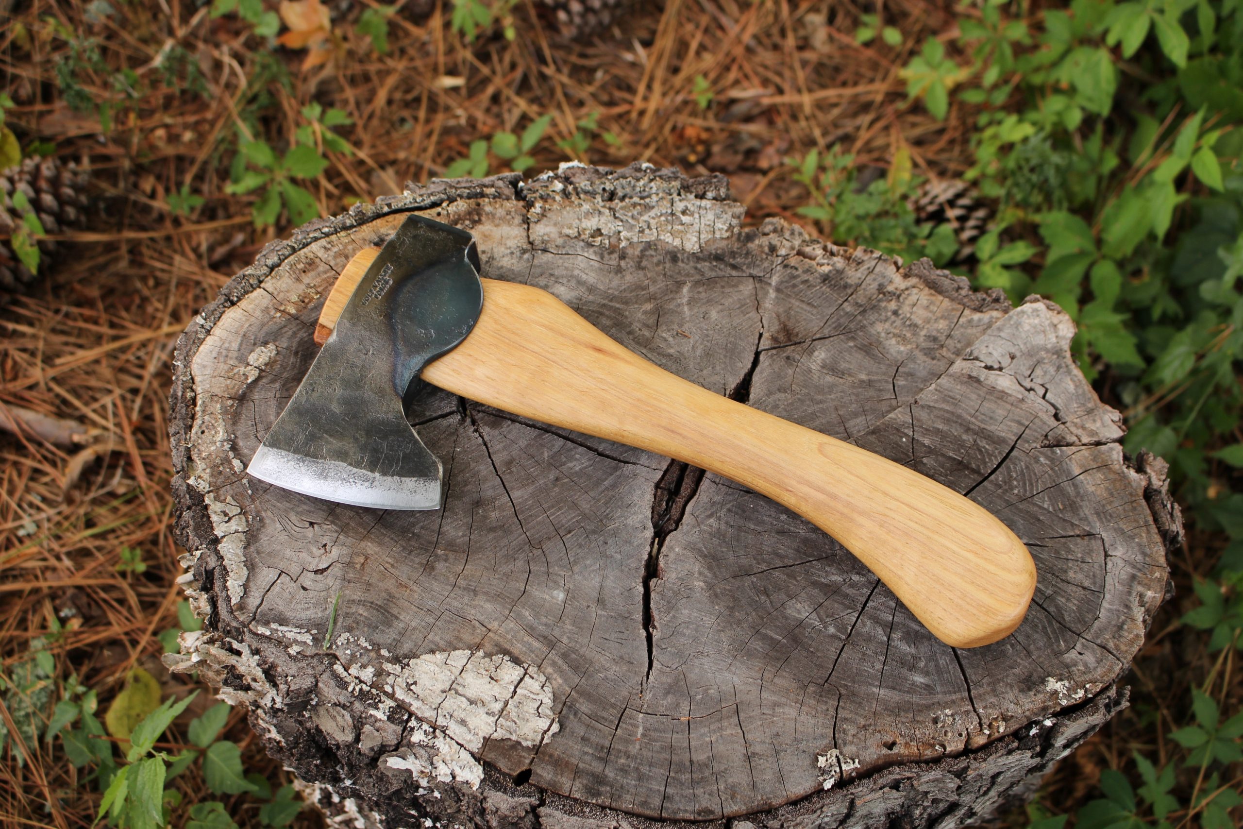 handmade, usa made, usa made axe, hatchet, chopping, wood chopping, outdoor, outdoorsman, survival, backwoodsman, hickory, axe made in america, axes made in the usa, ike bullington, wolf valley forge, valley forge, pack axe, back packing, camping, trail axe, hunting axe, trappers axe, camp axe, bush axe, belt axe, pack axe, leather shoulder rig, chopping axe, leather axe carrier, shoulder sling for axe, carpenter's axe, Wolf Valley Forge, Wolf Valley Forge axe release, Axe Wax, haversack, go back, man purse, man bag, canvas bag, reenactor, reenacting, Trekker Axe, Axe Life