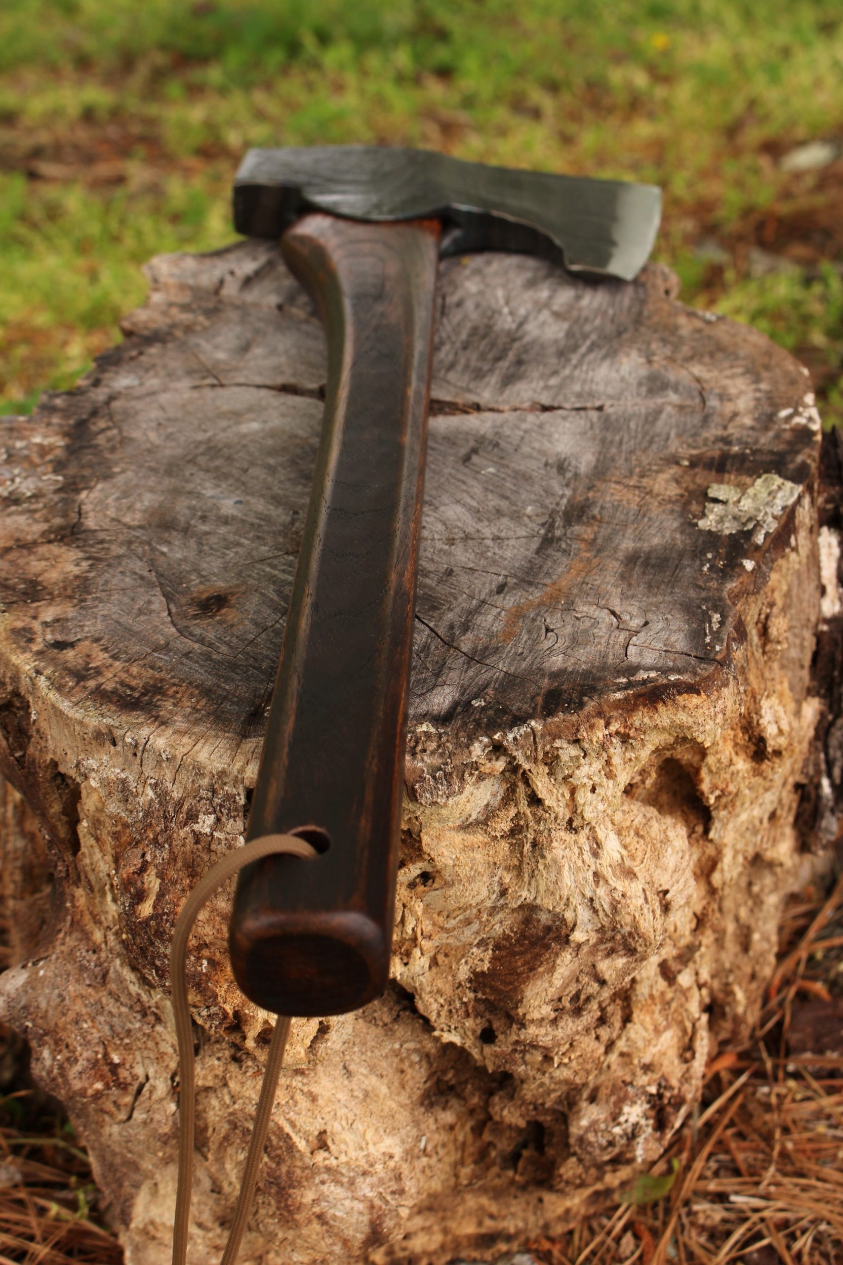 handmade, usa made, usa made axe, hatchet, chopping, wood chopping, outdoor, outdoorsman, survival, backwoodsman, hickory, axe made in america, axes made in the usa, ike bullington, wolf valley forge, valley forge, pack axe, back packing, camping, trail axe, hunting axe, trappers axe, camp axe, bush axe, belt axe, pack axe, leather shoulder rig, chopping axe, leather axe carrier, shoulder sling for axe, carpenter's axe, Wolf Valley Forge, Wolf Valley Forge axe release, Axe Wax, haversack, go back, man purse, man bag, canvas bag, reenactor, reenacting