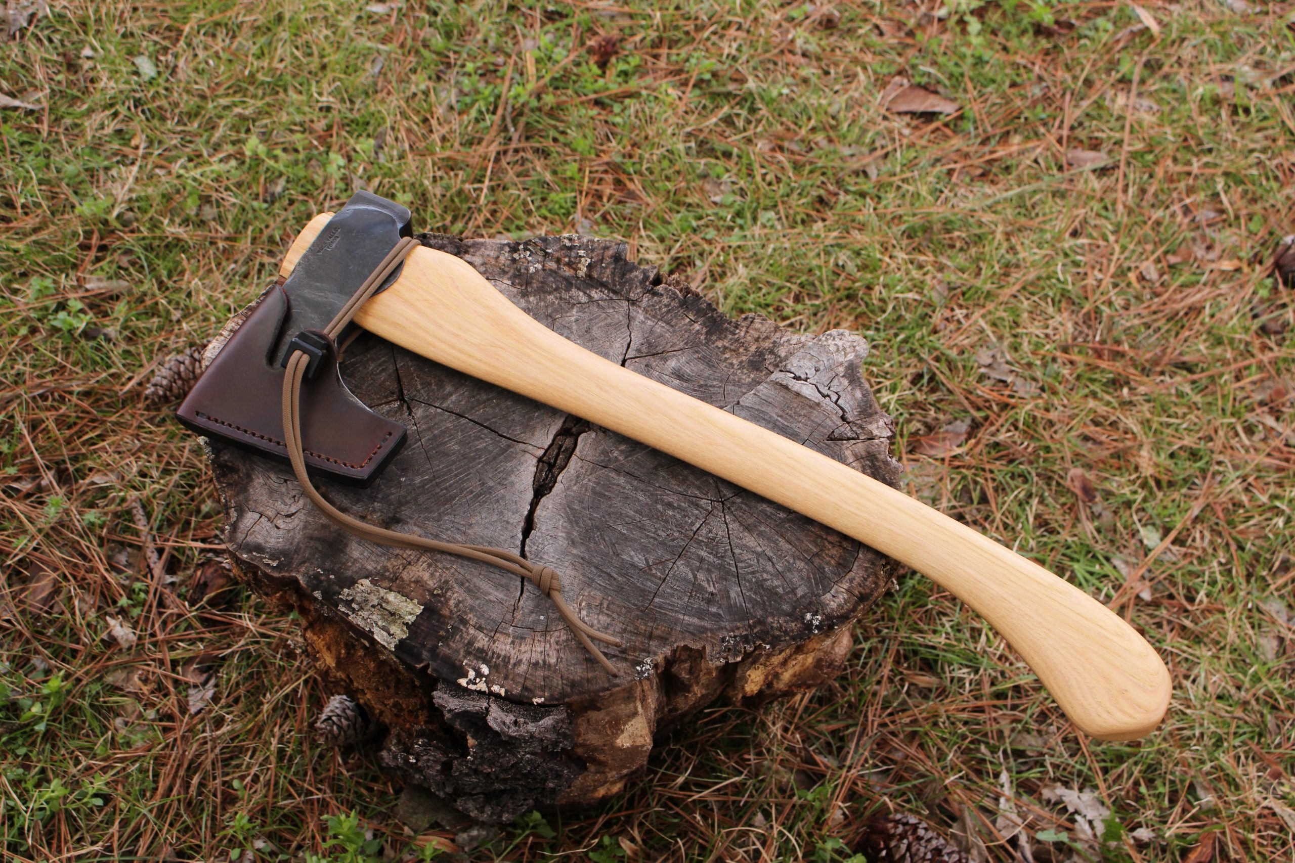 handmade, usa made, usa made axe, hatchet, chopping, wood chopping, outdoor, outdoorsman, survival, backwoodsman, hickory, axe made in america, axes made in the usa, ike bullington, wolf valley forge, valley forge, pack axe, back packing, camping, trail axe, hunting axe, trappers axe, camp axe, bush axe, belt axe, pack axe, leather shoulder rig, chopping axe, leather axe carrier, shoulder sling for axe, carpenter's axe, Wolf Valley Forge, Wolf Valley Forge axe release, Axe Wax, haversack, go back, man purse, man bag, canvas bag, reenactor, reenacting
