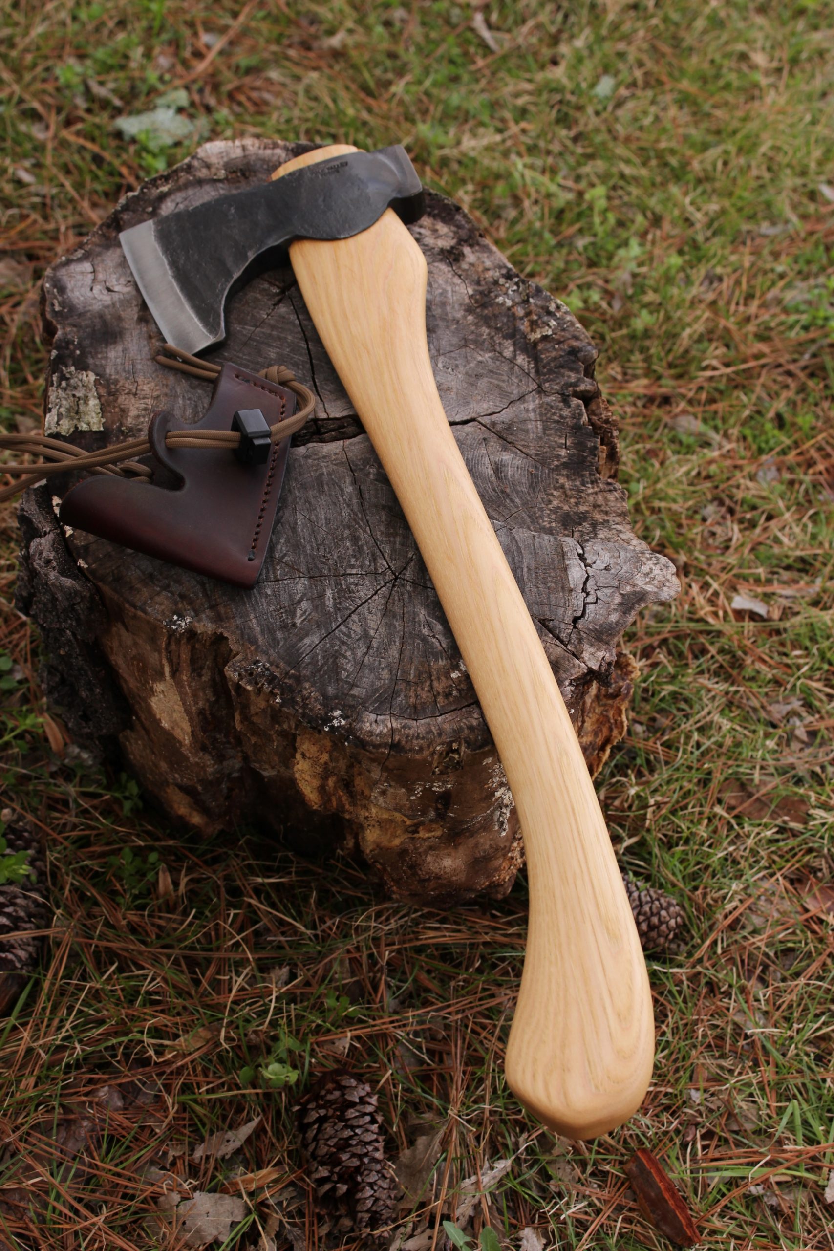 handmade, usa made, usa made axe, hatchet, chopping, wood chopping, outdoor, outdoorsman, survival, backwoodsman, hickory, axe made in america, axes made in the usa, ike bullington, wolf valley forge, valley forge, pack axe, back packing, camping, trail axe, hunting axe, trappers axe, camp axe, bush axe, belt axe, pack axe, leather shoulder rig, chopping axe, leather axe carrier, shoulder sling for axe, carpenter's axe, Wolf Valley Forge, Wolf Valley Forge axe release, Axe Wax, haversack, go back, man purse, man bag, canvas bag, reenactor, reenacting
