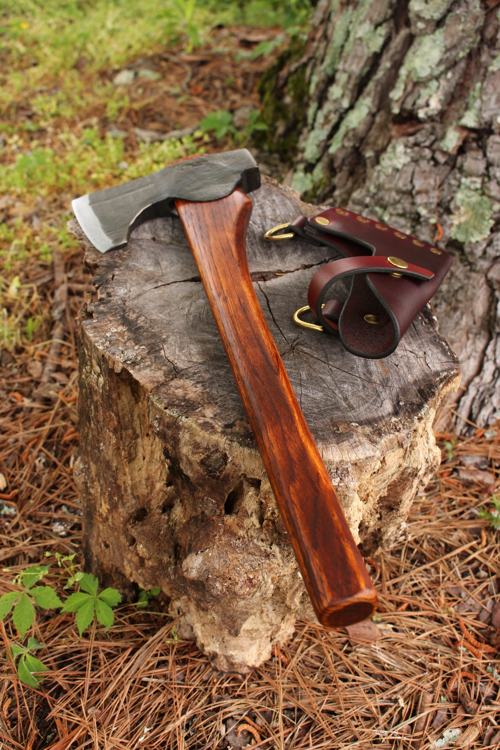 handmade, usa made, usa made axe, hatchet, chopping, wood chopping, outdoor, outdoorsman, survival, backwoodsman, hickory, axe made in america, axes made in the usa, ike bullington, wolf valley forge, valley forge, pack axe, back packing, camping, trail axe, hunting axe, trappers axe, camp axe, bush axe, belt axe, pack axe, leather shoulder rig, chopping axe, leather axe carrier, shoulder sling for axe, carpenter's axe, Wolf Valley Forge, Wolf Valley Forge axe release, Axe Wax, haversack, go back, man purse, man bag, canvas bag, reenactor, reenacting