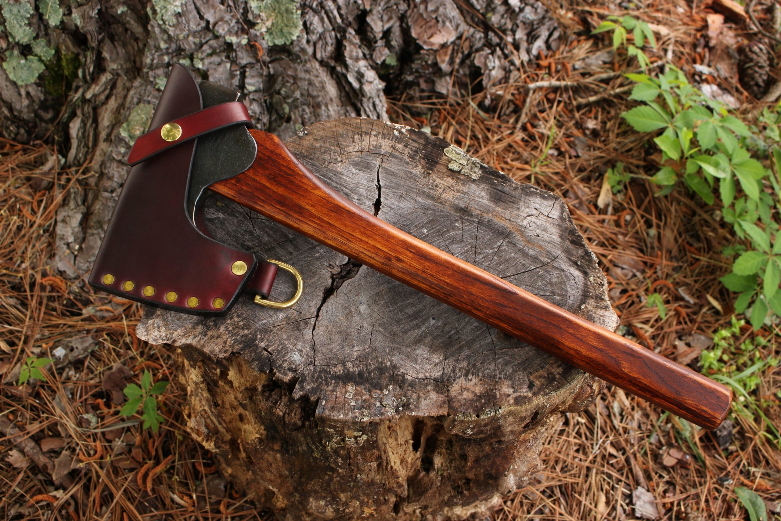 handmade, usa made, usa made axe, hatchet, chopping, wood chopping, outdoor, outdoorsman, survival, backwoodsman, hickory, axe made in america, axes made in the usa, ike bullington, wolf valley forge, valley forge, pack axe, back packing, camping, trail axe, hunting axe, trappers axe, camp axe, bush axe, belt axe, pack axe, leather shoulder rig, chopping axe, leather axe carrier, shoulder sling for axe, carpenter's axe, Wolf Valley Forge, Wolf Valley Forge axe release, Axe Wax, haversack, go back, man purse, man bag, canvas bag, reenactor, reenacting