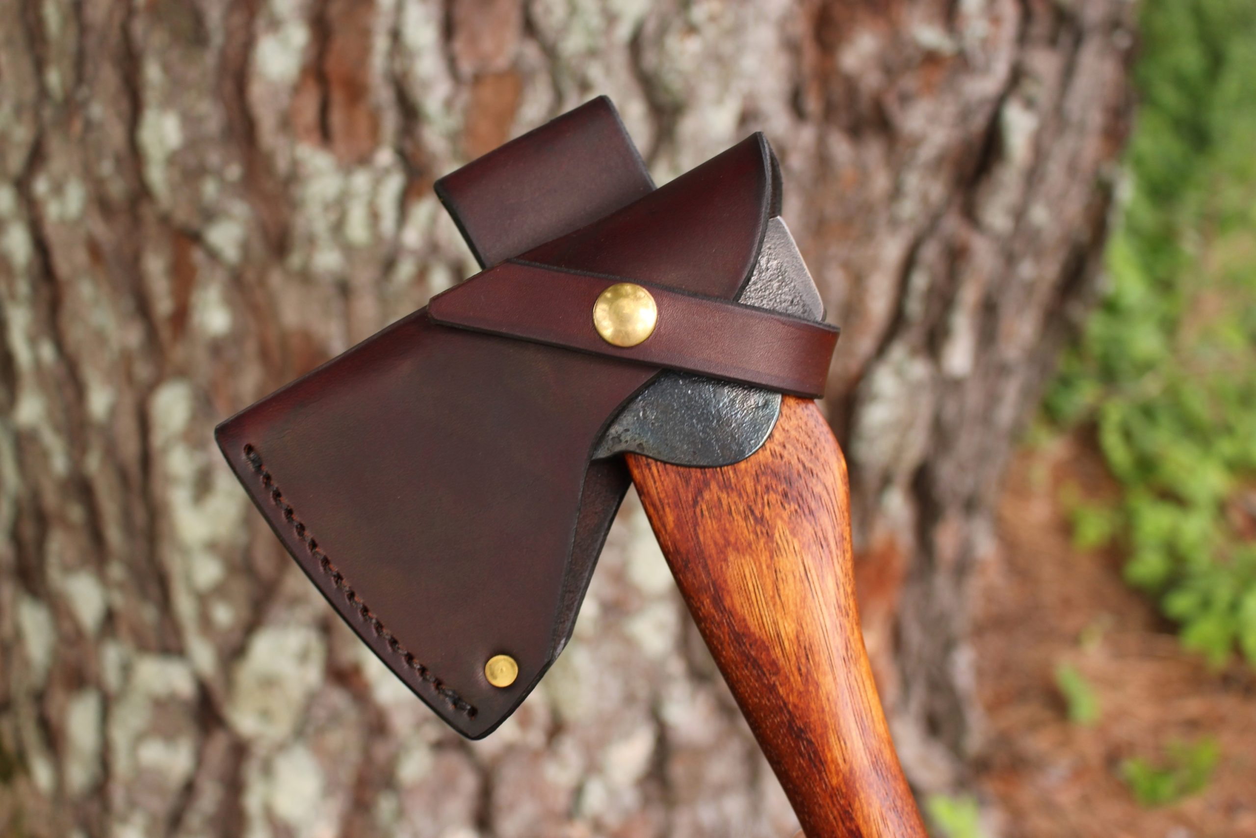 handmade, usa made, usa made axe, hatchet, chopping, wood chopping, outdoor, outdoorsman, survival, backwoodsman, hickory, axe made in america, axes made in the usa, ike bullington, wolf valley forge, valley forge, pack axe, back packing, camping, trail axe, hunting axe, trappers axe, camp axe, bush axe, belt axe, pack axe, leather shoulder rig, chopping axe, leather axe carrier, shoulder sling for axe, carpenter's axe, Wolf Valley Forge, Wolf Valley Forge axe release, Axe Wax, haversack, go back, man purse, man bag, canvas bag, reenactor, reenacting