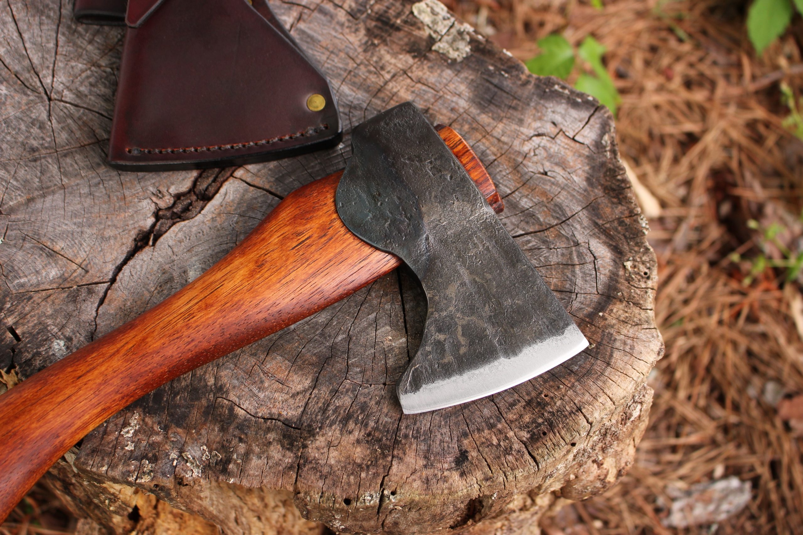 handmade, usa made, usa made axe, hatchet, chopping, wood chopping, outdoor, outdoorsman, survival, backwoodsman, hickory, axe made in america, axes made in the usa, ike bullington, wolf valley forge, valley forge, pack axe, back packing, camping, trail axe, hunting axe, trappers axe, camp axe, bush axe, belt axe, pack axe, leather shoulder rig, chopping axe, leather axe carrier, shoulder sling for axe, carpenter's axe, Wolf Valley Forge, Wolf Valley Forge axe release, Axe Wax, haversack, go back, man purse, man bag, canvas bag, reenactor, reenacting