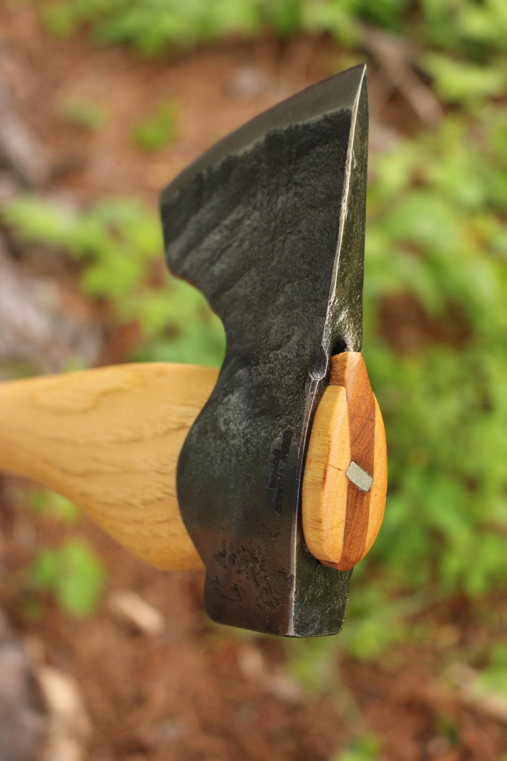 handmade, usa made, usa made axe, hatchet, chopping, wood chopping, outdoor, outdoorsman, survival, backwoodsman, hickory, axe made in america, axes made in the usa, ike bullington, wolf valley forge, valley forge, pack axe, back packing, camping, trail axe, hunting axe, trappers axe, camp axe, bush axe, belt axe, pack axe, leather shoulder rig, chopping axe, leather axe carrier, shoulder sling for axe, carpenter's axe, Wolf Valley Forge, Wolf Valley Forge axe release, Axe Wax, haversack, go back, man purse, man bag, canvas bag, reenactor, reenacting