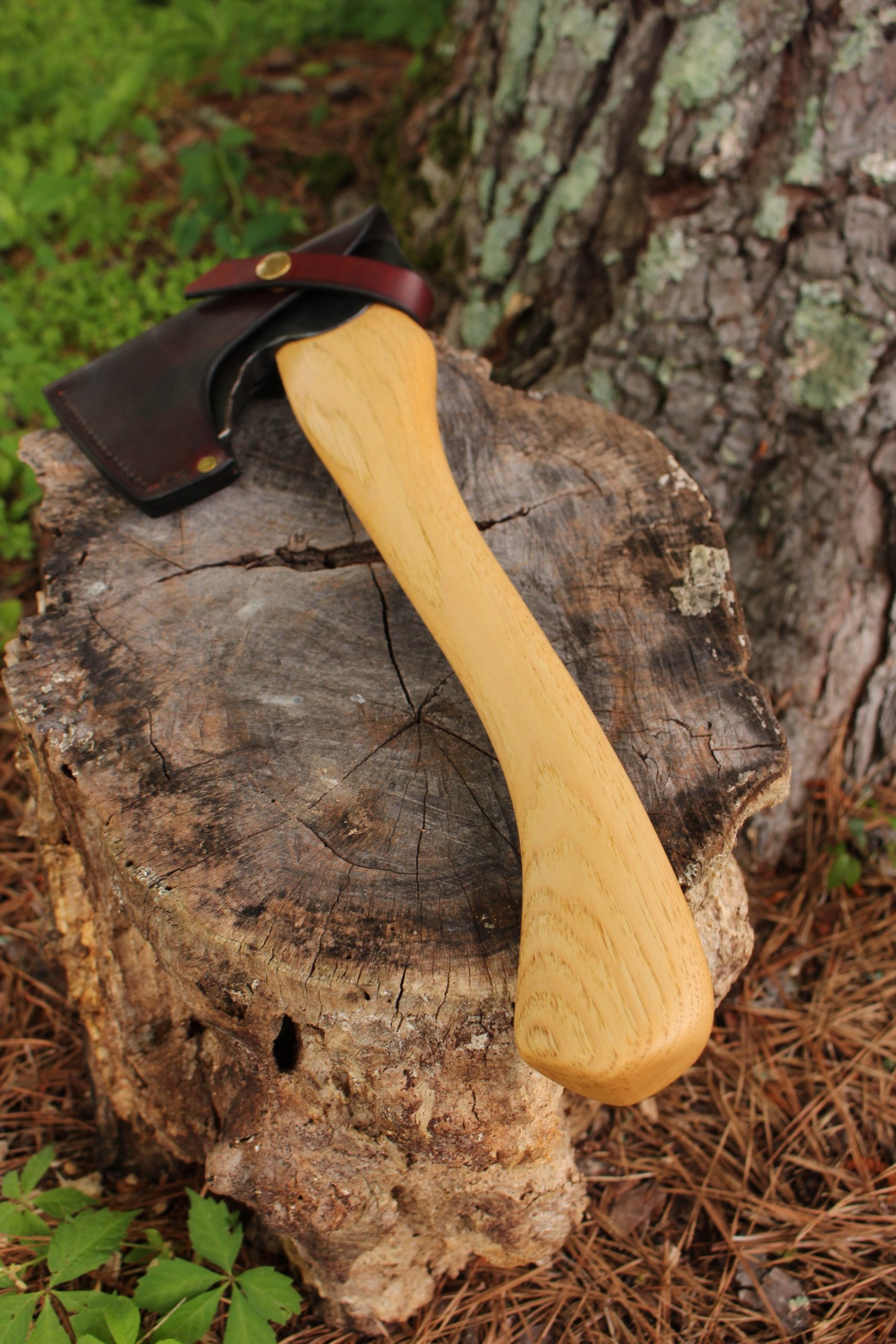 handmade, usa made, usa made axe, hatchet, chopping, wood chopping, outdoor, outdoorsman, survival, backwoodsman, hickory, axe made in america, axes made in the usa, ike bullington, wolf valley forge, valley forge, pack axe, back packing, camping, trail axe, hunting axe, trappers axe, camp axe, bush axe, belt axe, pack axe, leather shoulder rig, chopping axe, leather axe carrier, shoulder sling for axe, carpenter's axe, Wolf Valley Forge, Wolf Valley Forge axe release, Axe Wax, haversack, go back, man purse, man bag, canvas bag, reenactor, reenacting