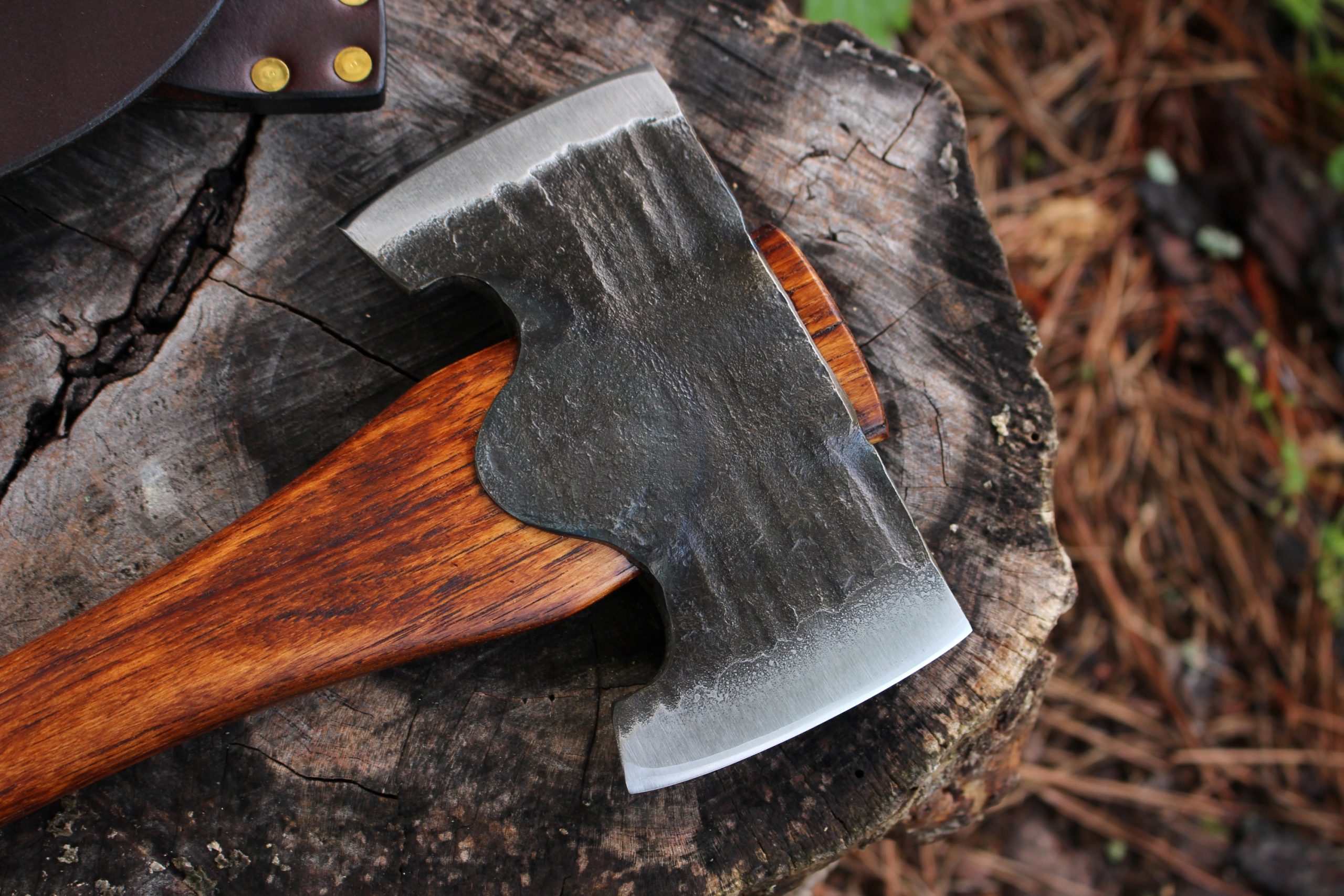 handmade, usa made, usa made axe, hatchet, chopping, wood chopping, outdoor, outdoorsman, survival, backwoodsman, hickory, axe made in america, axes made in the usa, ike bullington, wolf valley forge, valley forge, pack axe, back packing, camping, trail axe, hunting axe, trappers axe, camp axe, bush axe, belt axe, pack axe, leather shoulder rig, chopping axe, leather axe carrier, shoulder sling for axe, carpenter's axe, Wolf Valley Forge, Wolf Valley Forge axe release, Axe Wax, haversack, go back, man purse, man bag, canvas bag, reenactor, reenacting
