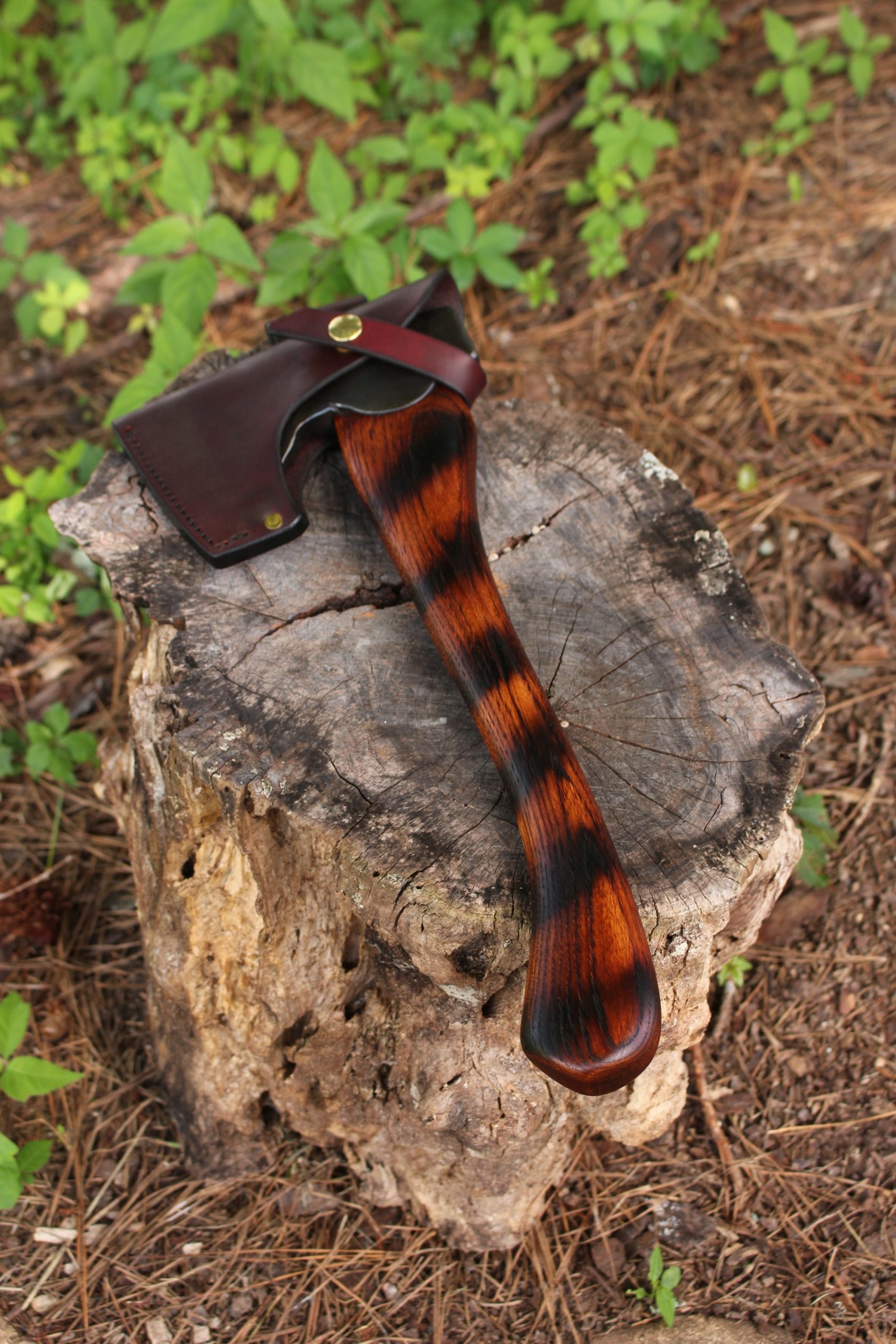 handmade, usa made, usa made axe, hatchet, chopping, wood chopping, outdoor, outdoorsman, survival, backwoodsman, hickory, axe made in america, axes made in the usa, ike bullington, wolf valley forge, valley forge, pack axe, back packing, camping, trail axe, hunting axe, trappers axe, camp axe, bush axe, belt axe, pack axe, leather shoulder rig, chopping axe, leather axe carrier, shoulder sling for axe, carpenter's axe, Wolf Valley Forge, Wolf Valley Forge axe release, Axe Wax, haversack, go back, man purse, man bag, canvas bag, reenactor, reenacting