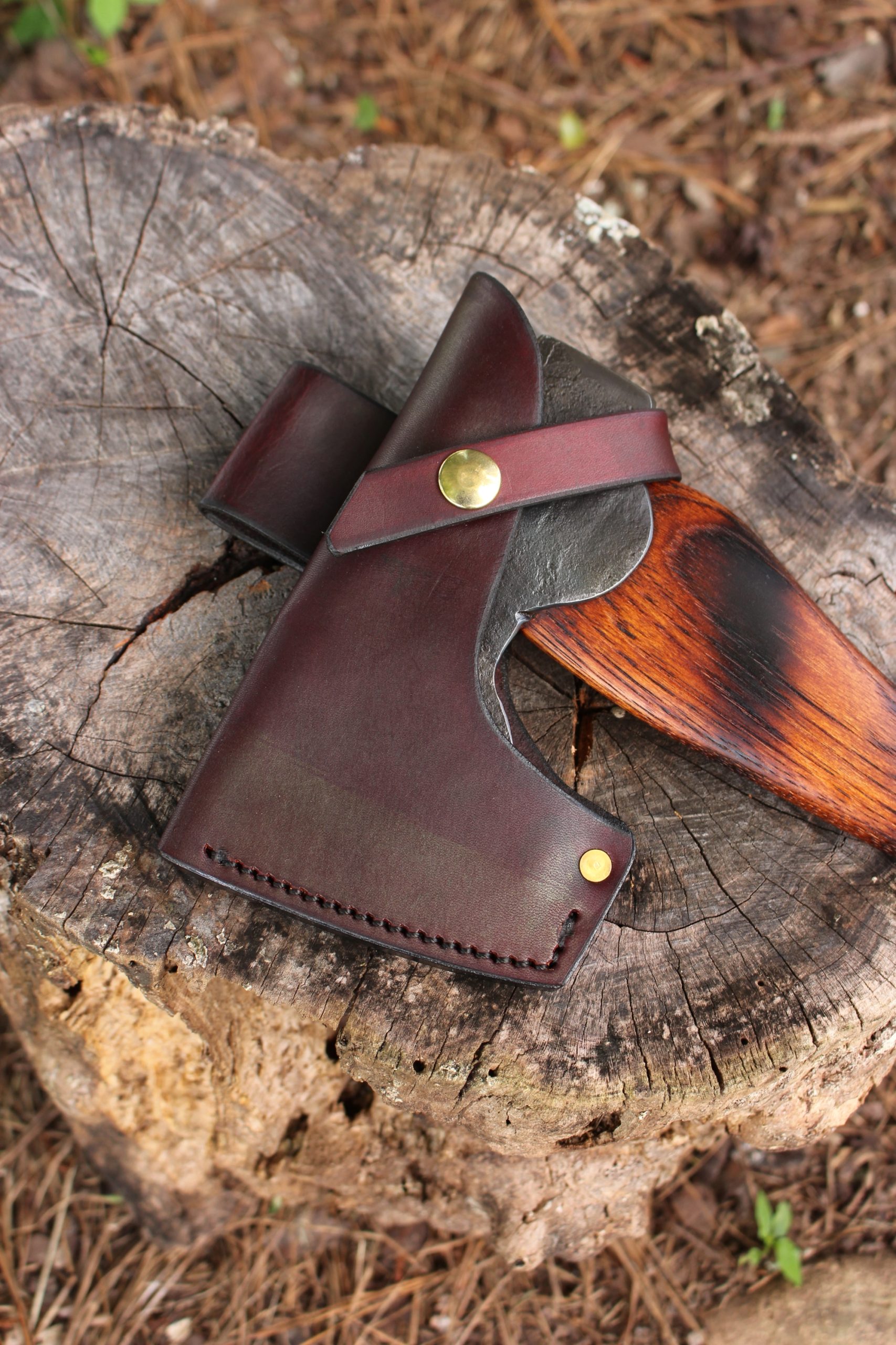 handmade, usa made, usa made axe, hatchet, chopping, wood chopping, outdoor, outdoorsman, survival, backwoodsman, hickory, axe made in america, axes made in the usa, ike bullington, wolf valley forge, valley forge, pack axe, back packing, camping, trail axe, hunting axe, trappers axe, camp axe, bush axe, belt axe, pack axe, leather shoulder rig, chopping axe, leather axe carrier, shoulder sling for axe, carpenter's axe, Wolf Valley Forge, Wolf Valley Forge axe release, Axe Wax, haversack, go back, man purse, man bag, canvas bag, reenactor, reenacting