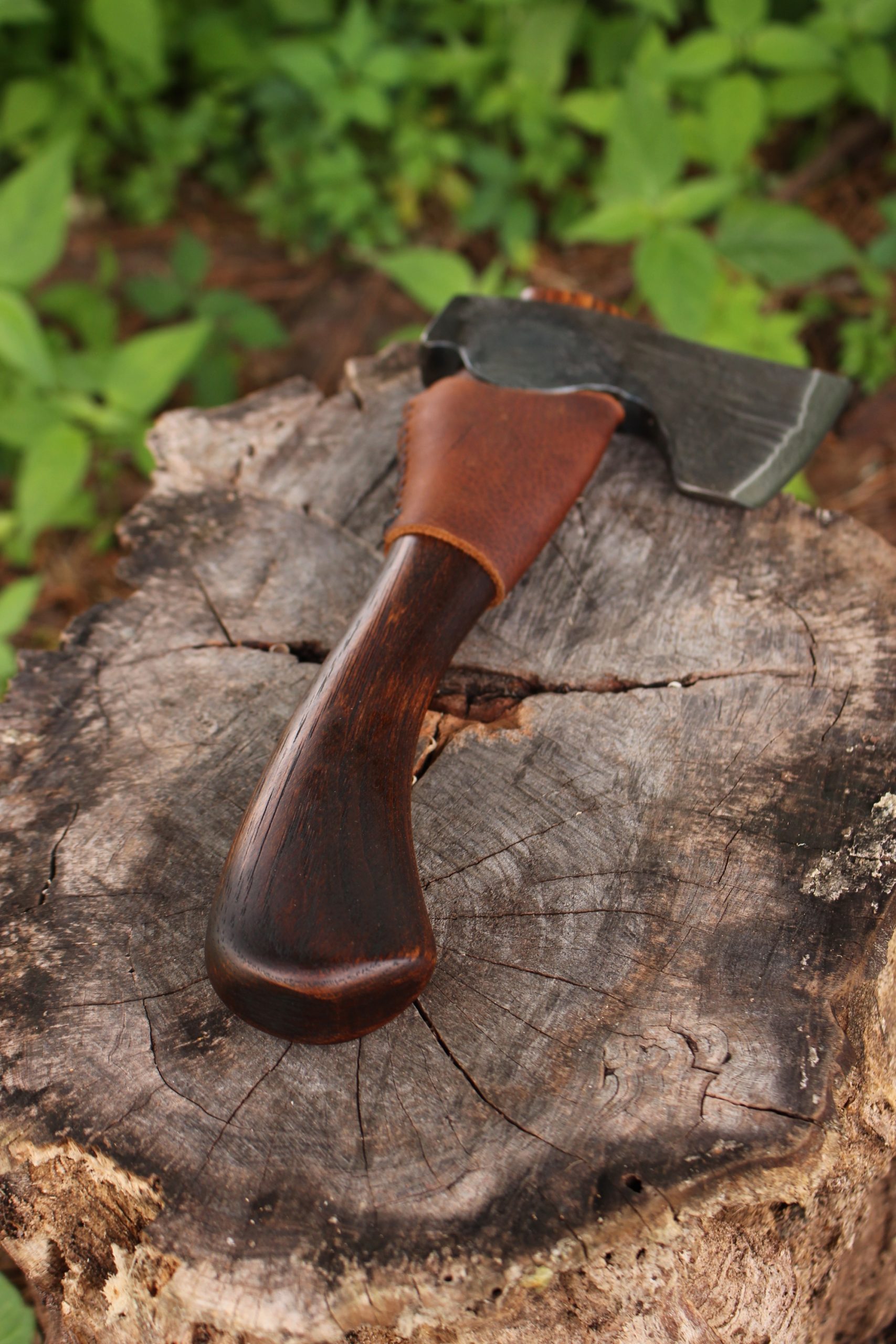 handmade, usa made, usa made axe, hatchet, chopping, wood chopping, outdoor, outdoorsman, survival, backwoodsman, hickory, axe made in america, axes made in the usa, ike bullington, wolf valley forge, valley forge, pack axe, back packing, camping, trail axe, hunting axe, trappers axe, camp axe, bush axe, belt axe, pack axe, leather shoulder rig, chopping axe, leather axe carrier, shoulder sling for axe, carpenter's axe, Wolf Valley Forge, Wolf Valley Forge axe release, Axe Wax, haversack, go bag, man purse, man bag, canvas bag, reenactor, reenacting, Trekker Axe, Axe Life