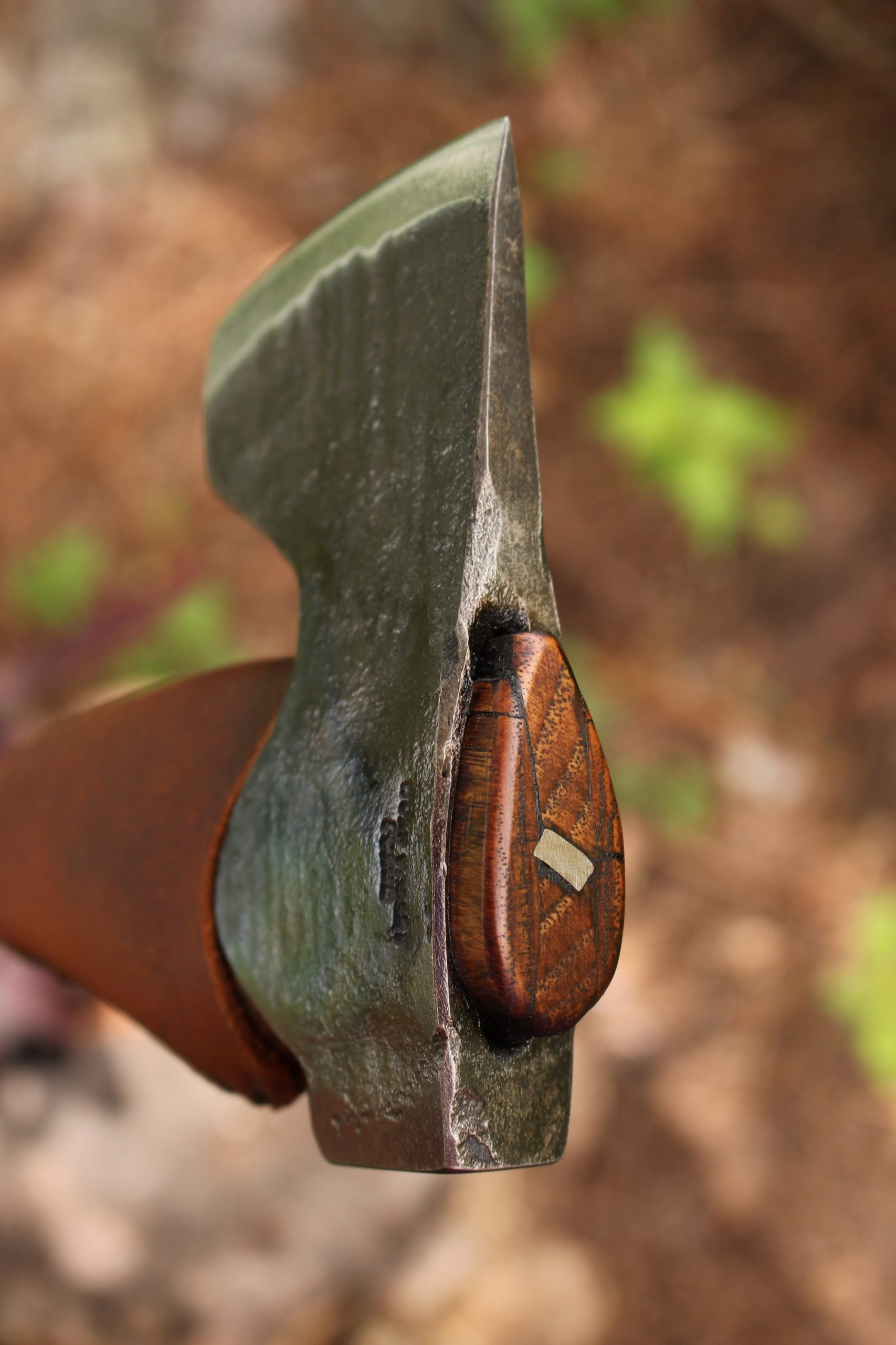 handmade, usa made, usa made axe, hatchet, chopping, wood chopping, outdoor, outdoorsman, survival, backwoodsman, hickory, axe made in america, axes made in the usa, ike bullington, wolf valley forge, valley forge, pack axe, back packing, camping, trail axe, hunting axe, trappers axe, camp axe, bush axe, belt axe, pack axe, leather shoulder rig, chopping axe, leather axe carrier, shoulder sling for axe, carpenter's axe, Wolf Valley Forge, Wolf Valley Forge axe release, Axe Wax, haversack, go bag, man purse, man bag, canvas bag, reenactor, reenacting, Trekker Axe, Axe Life