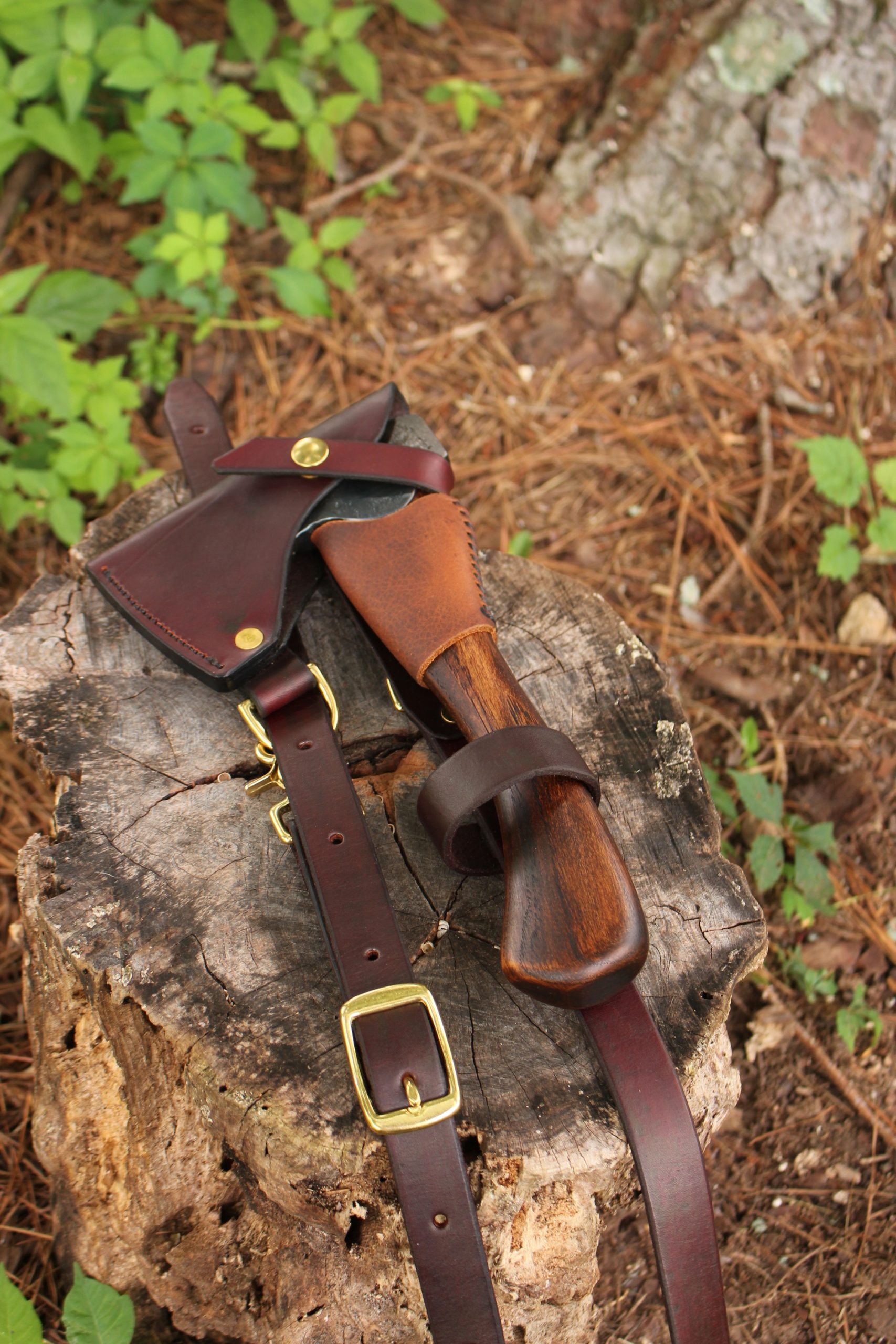 handmade, usa made, usa made axe, hatchet, chopping, wood chopping, outdoor, outdoorsman, survival, backwoodsman, hickory, axe made in america, axes made in the usa, ike bullington, wolf valley forge, valley forge, pack axe, back packing, camping, trail axe, hunting axe, trappers axe, camp axe, bush axe, belt axe, pack axe, leather shoulder rig, chopping axe, leather axe carrier, shoulder sling for axe, carpenter's axe, Wolf Valley Forge, Wolf Valley Forge axe release, Axe Wax, haversack, go bag, man purse, man bag, canvas bag, reenactor, reenacting, Trekker Axe, Axe Life