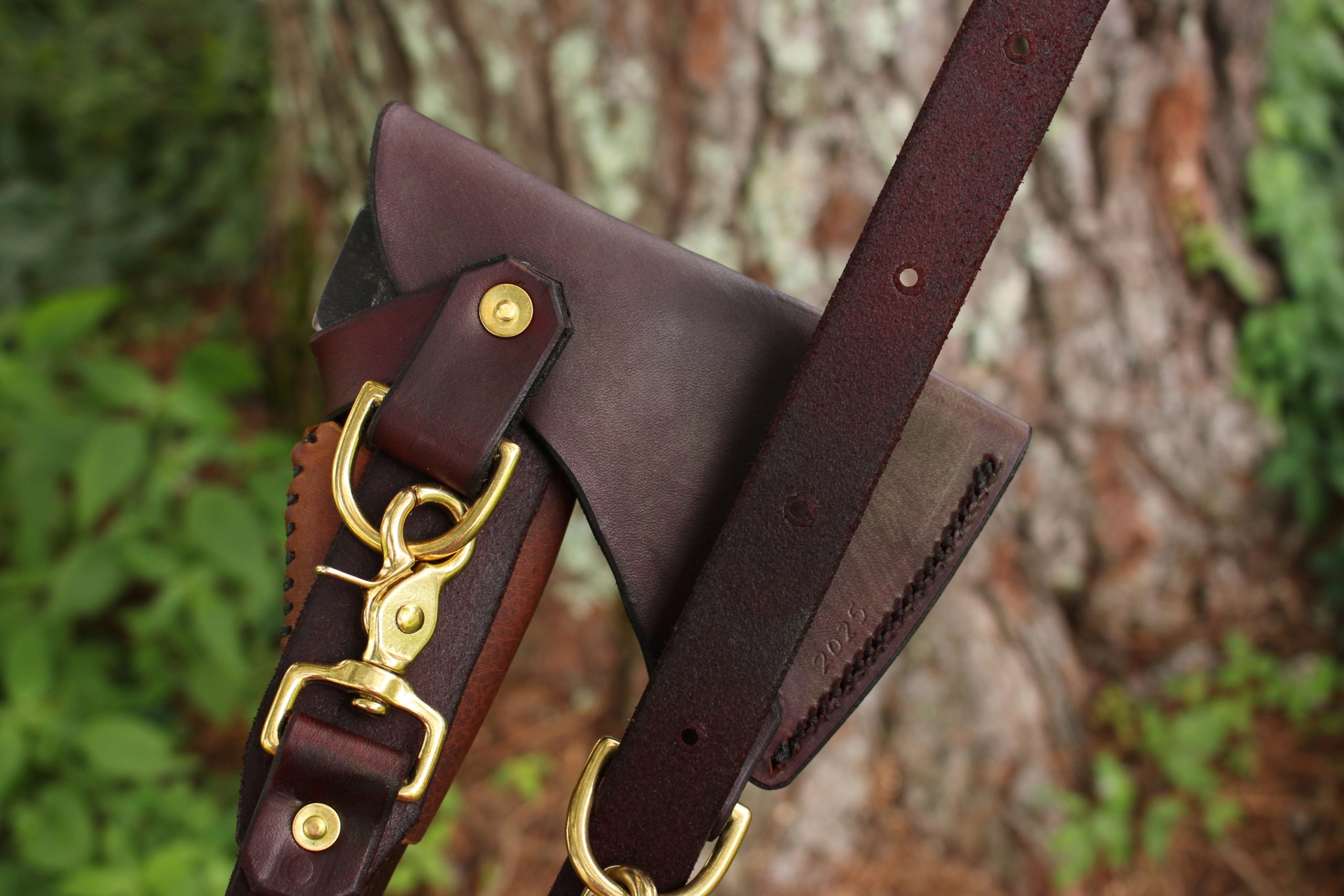 handmade, usa made, usa made axe, hatchet, chopping, wood chopping, outdoor, outdoorsman, survival, backwoodsman, hickory, axe made in america, axes made in the usa, ike bullington, wolf valley forge, valley forge, pack axe, back packing, camping, trail axe, hunting axe, trappers axe, camp axe, bush axe, belt axe, pack axe, leather shoulder rig, chopping axe, leather axe carrier, shoulder sling for axe, carpenter's axe, Wolf Valley Forge, Wolf Valley Forge axe release, Axe Wax, haversack, go bag, man purse, man bag, canvas bag, reenactor, reenacting, Trekker Axe, Axe Life