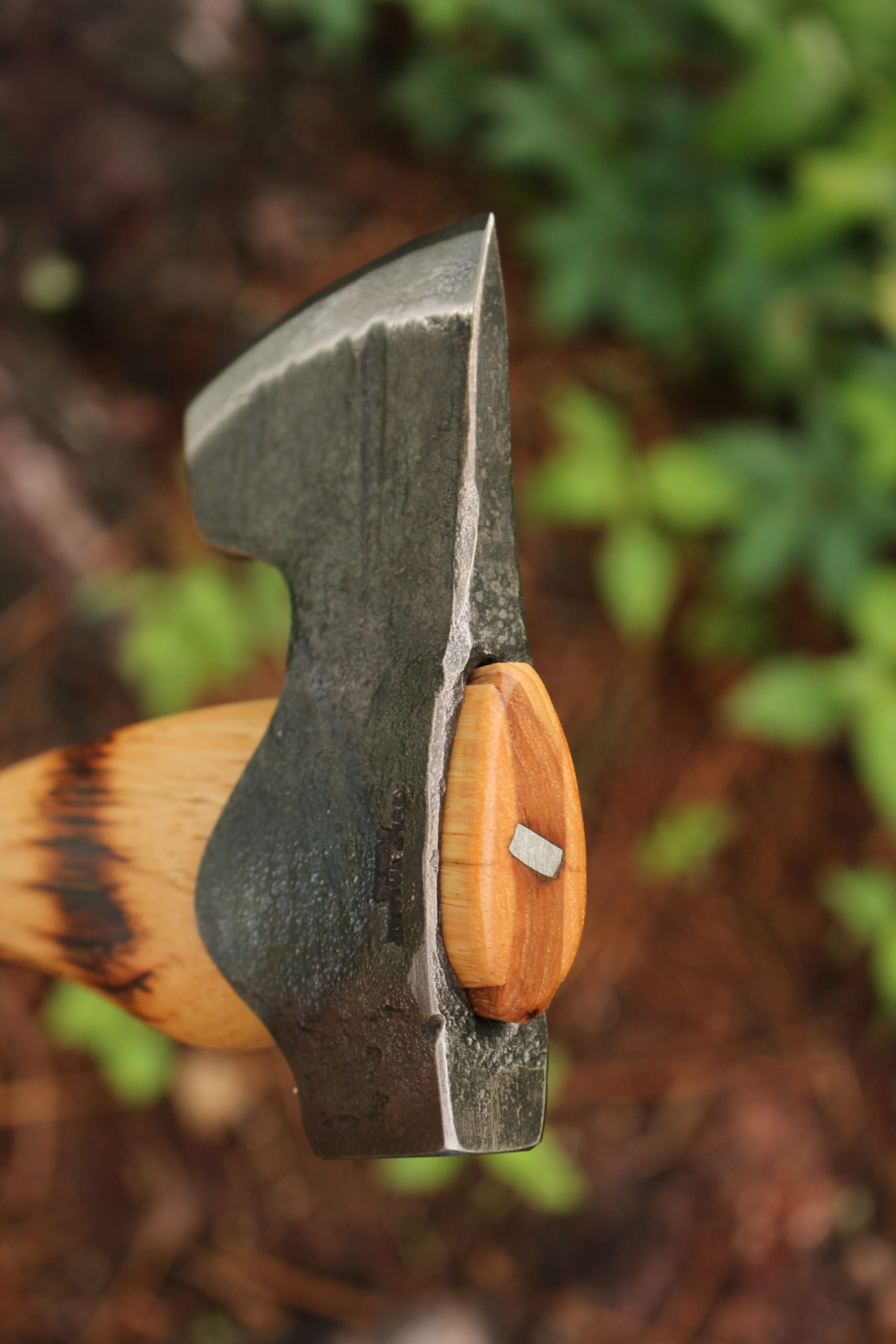 handmade, usa made, usa made axe, hatchet, chopping, wood chopping, outdoor, outdoorsman, survival, backwoodsman, hickory, axe made in america, axes made in the usa, ike bullington, wolf valley forge, valley forge, pack axe, back packing, camping, trail axe, hunting axe, trappers axe, camp axe, bush axe, belt axe, pack axe, leather shoulder rig, chopping axe, leather axe carrier, shoulder sling for axe, carpenter's axe, Wolf Valley Forge, Wolf Valley Forge axe release, Axe Wax, haversack, go bag, man purse, man bag, canvas bag, reenactor, reenacting, Trekker Axe, Axe Life