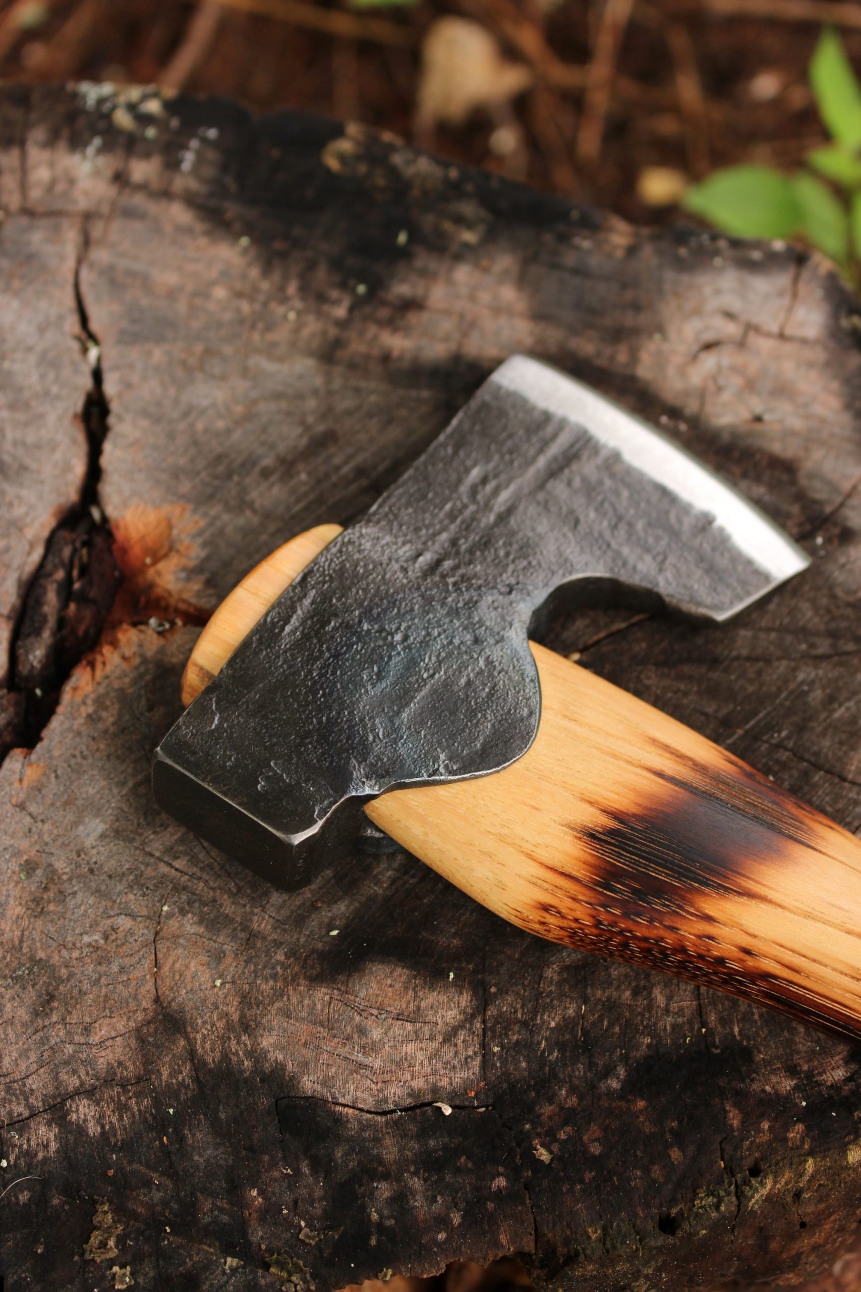 handmade, usa made, usa made axe, hatchet, chopping, wood chopping, outdoor, outdoorsman, survival, backwoodsman, hickory, axe made in america, axes made in the usa, ike bullington, wolf valley forge, valley forge, pack axe, back packing, camping, trail axe, hunting axe, trappers axe, camp axe, bush axe, belt axe, pack axe, leather shoulder rig, chopping axe, leather axe carrier, shoulder sling for axe, carpenter's axe, Wolf Valley Forge, Wolf Valley Forge axe release, Axe Wax, haversack, go bag, man purse, man bag, canvas bag, reenactor, reenacting, Trekker Axe, Axe Life