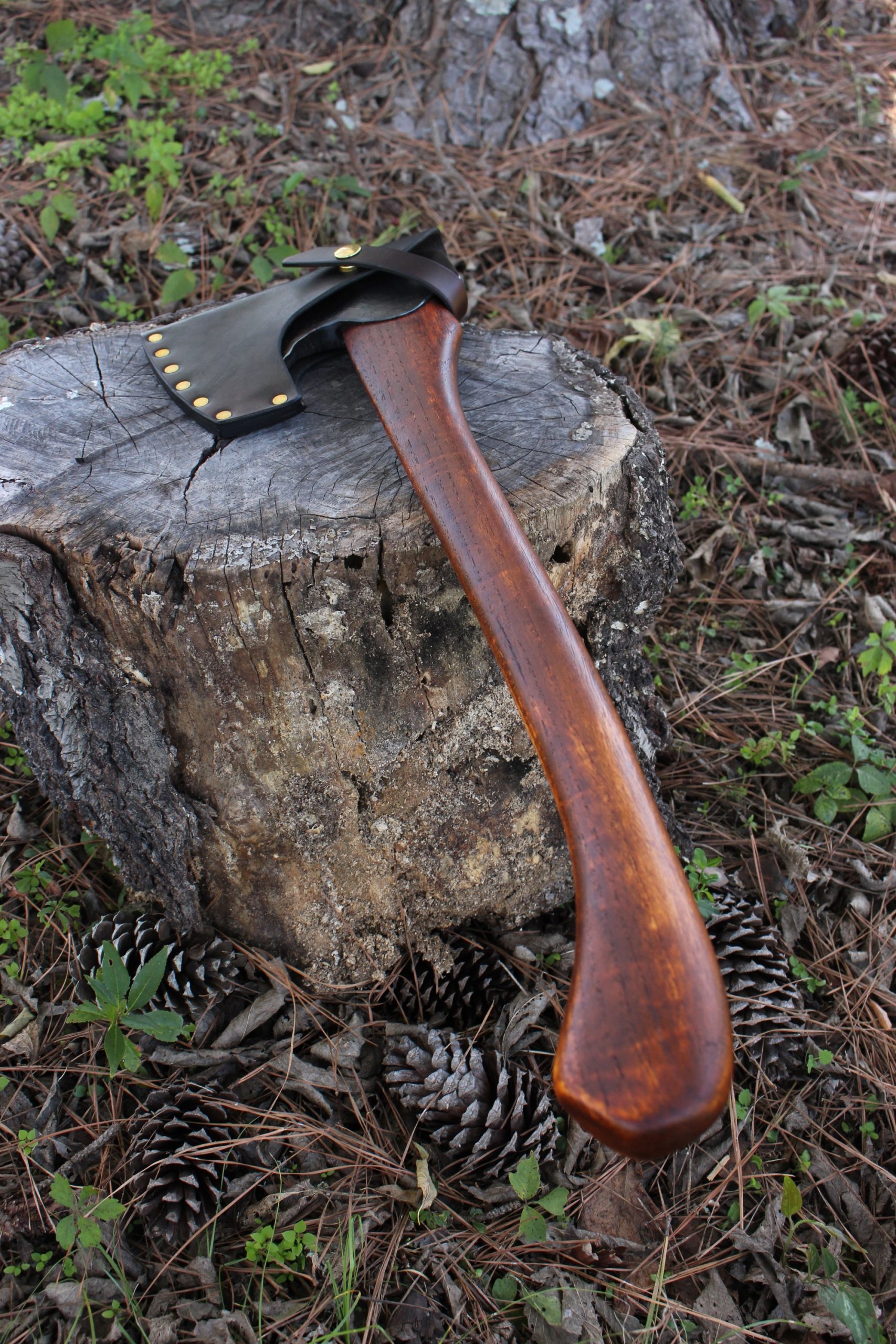 handmade, usa made, usa made axe, hatchet, chopping, wood chopping, outdoor, outdoorsman, survival, backwoodsman, hickory, axe made in america, axes made in the usa, ike bullington, wolf valley forge, valley forge, pack axe, back packing, camping, trail axe, hunting axe, trappers axe, camp axe, bush axe, belt axe, pack axe, leather shoulder rig, chopping axe, leather axe carrier, shoulder sling for axe, carpenter's axe, Wolf Valley Forge, Wolf Valley Forge axe release, Axe Wax, haversack, go back, man purse, man bag, canvas bag, reenactor, reenacting