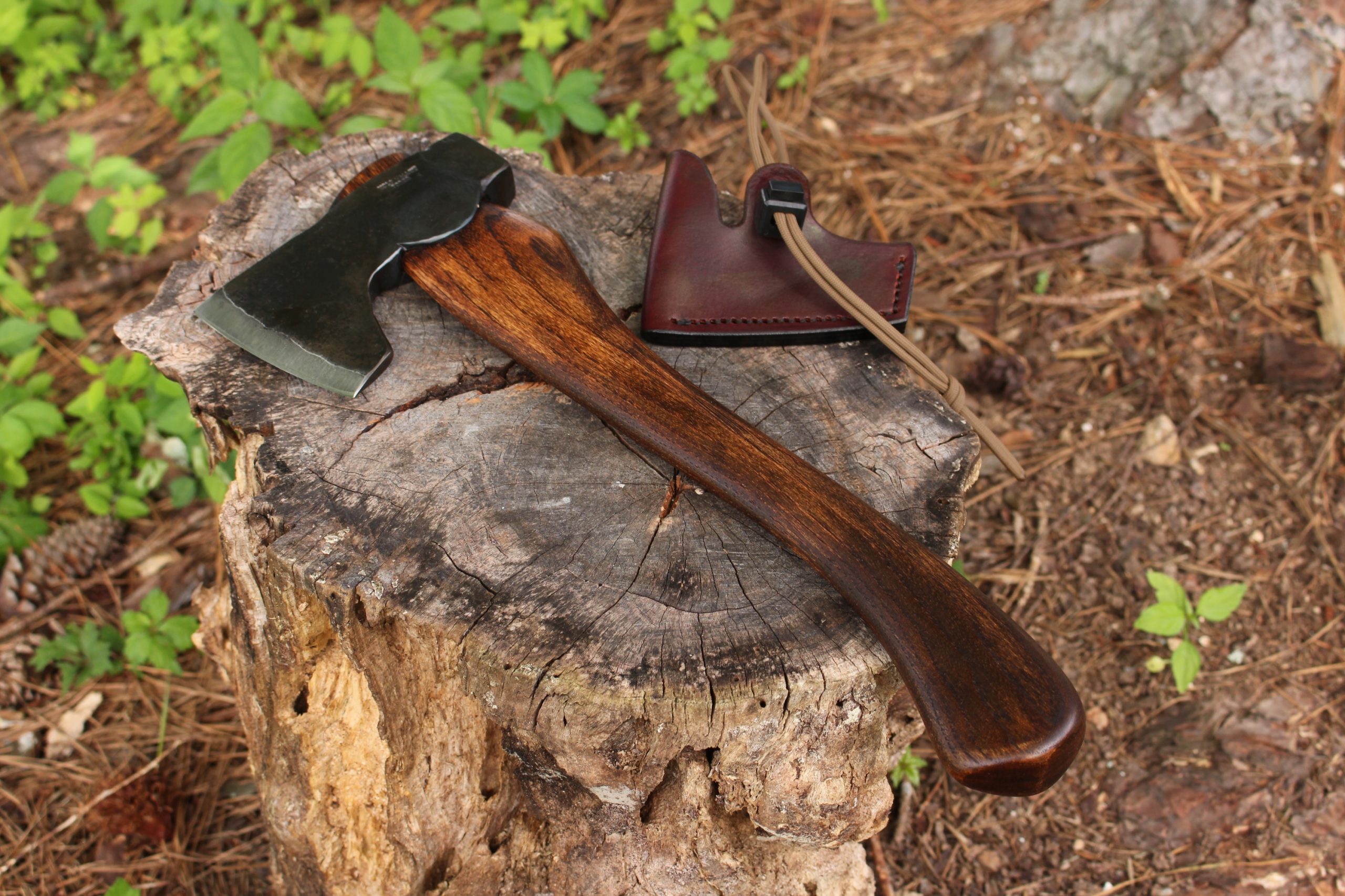 handmade, usa made, usa made axe, hatchet, chopping, wood chopping, outdoor, outdoorsman, survival, backwoodsman, hickory, axe made in america, axes made in the usa, ike bullington, wolf valley forge, valley forge, pack axe, back packing, camping, trail axe, hunting axe, trappers axe, camp axe, bush axe, belt axe, pack axe, leather shoulder rig, chopping axe, leather axe carrier, shoulder sling for axe, carpenter's axe, Wolf Valley Forge, Wolf Valley Forge axe release, Axe Wax, haversack, go bag, man purse, man bag, canvas bag, reenactor, reenacting, Trekker Axe, Axe Life