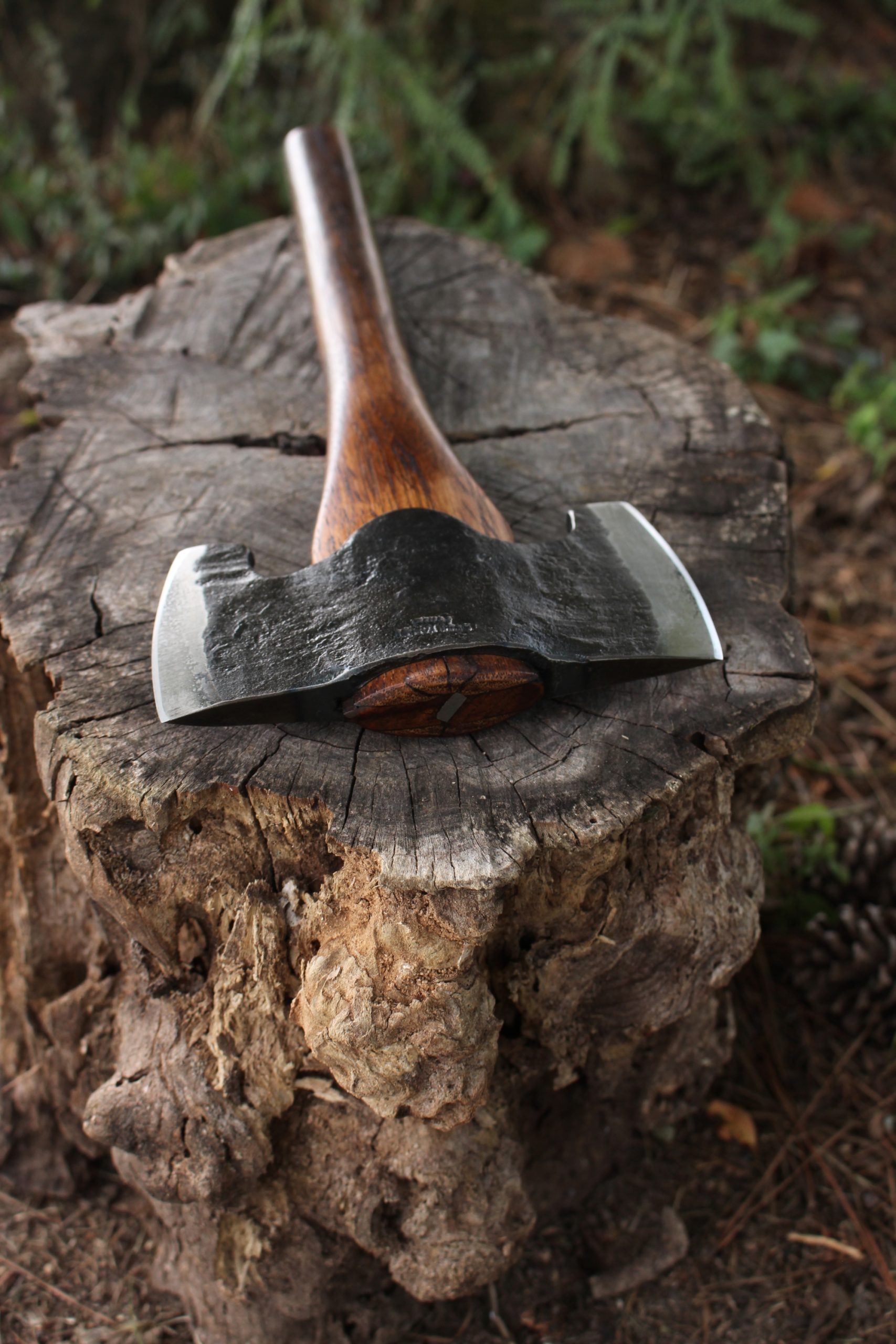 handmade, usa made, usa made axe, hatchet, chopping, wood chopping, outdoor, outdoorsman, survival, backwoodsman, hickory, axe made in america, axes made in the usa, ike bullington, wolf valley forge, valley forge, pack axe, back packing, camping, trail axe, hunting axe, trappers axe, camp axe, bush axe, belt axe, pack axe, leather shoulder rig, chopping axe, leather axe carrier, shoulder sling for axe, carpenter's axe, Wolf Valley Forge, Wolf Valley Forge axe release, Axe Wax, haversack, go bag, man purse, man bag, canvas bag, reenactor, reenacting, Trekker Axe, Axe Life