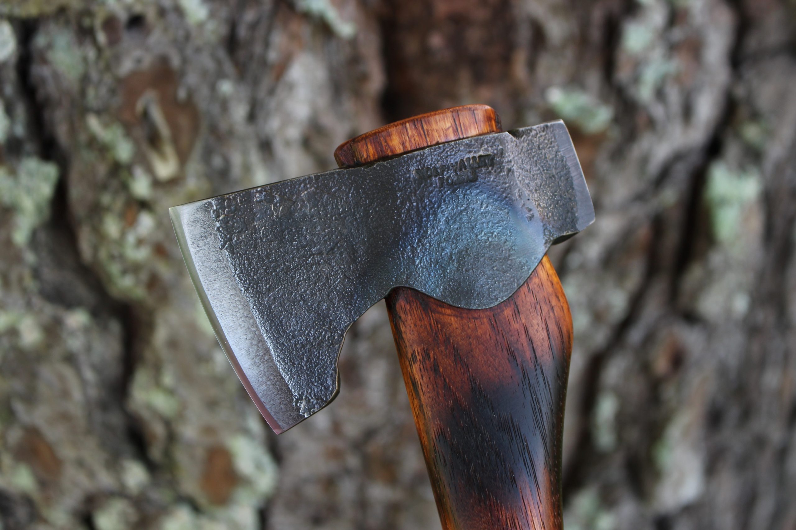 handmade, usa made, usa made axe, hatchet, chopping, wood chopping, outdoor, outdoorsman, survival, backwoodsman, hickory, axe made in amera, axes made in the usa, ike bullington, wolf valley forge, valley forge, pack axe, back packing, camping, trail axe, hunting axe, trappers axe, camp axe, bush axe, belt axe, pack axe, leather shoulder rig, chopping axe, leather axe carrier, shoulder sling for axe, Carpenter's Axe, New Wolf Valley Forge Axe Release, WVF