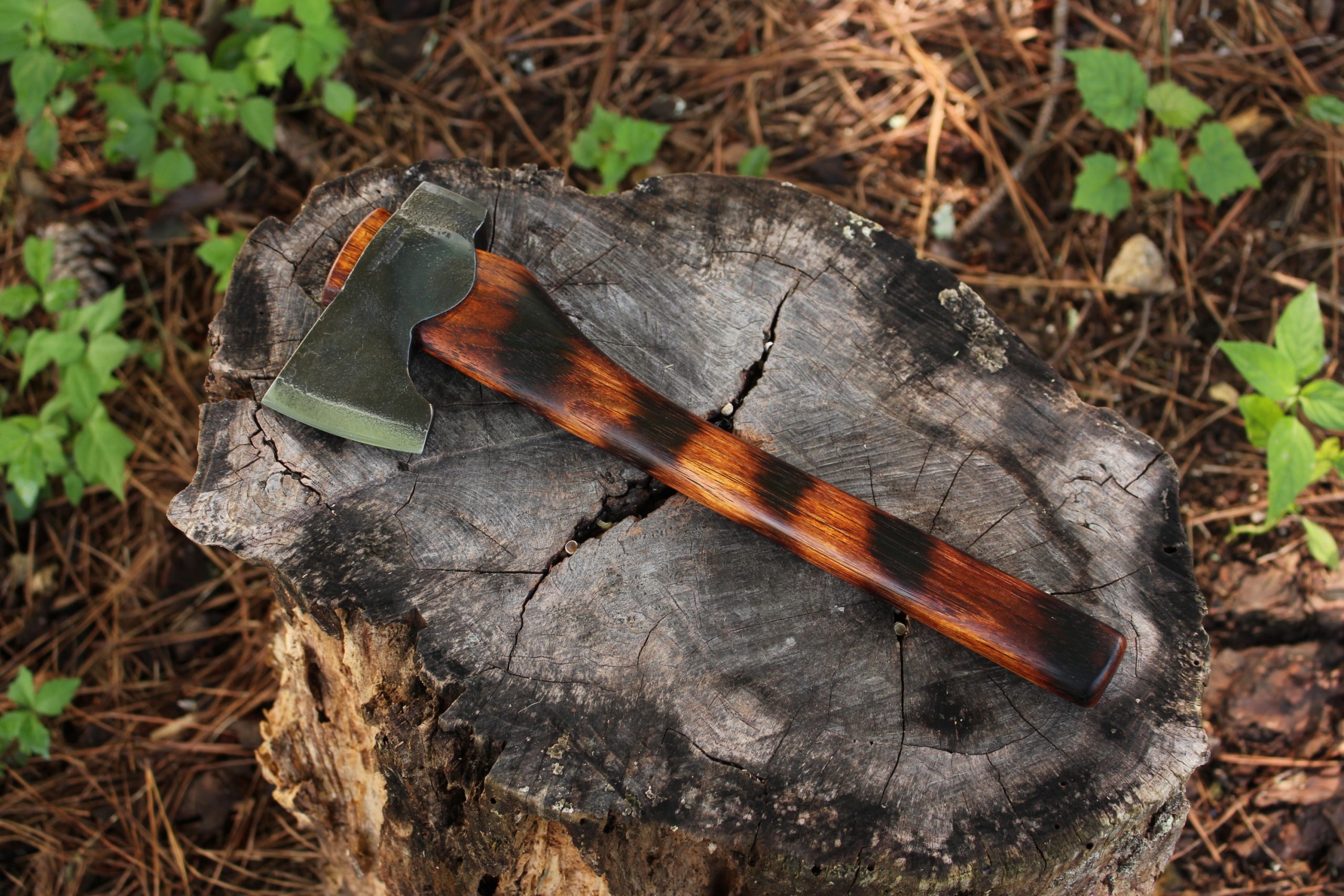 handmade, usa made, usa made axe, hatchet, chopping, wood chopping, outdoor, outdoorsman, survival, backwoodsman, hickory, axe made in amera, axes made in the usa, ike bullington, wolf valley forge, valley forge, pack axe, back packing, camping, trail axe, hunting axe, trappers axe, camp axe, bush axe, belt axe, pack axe, leather shoulder rig, chopping axe, leather axe carrier, shoulder sling for axe, Carpenter's Axe, New Wolf Valley Forge Axe Release, WVF