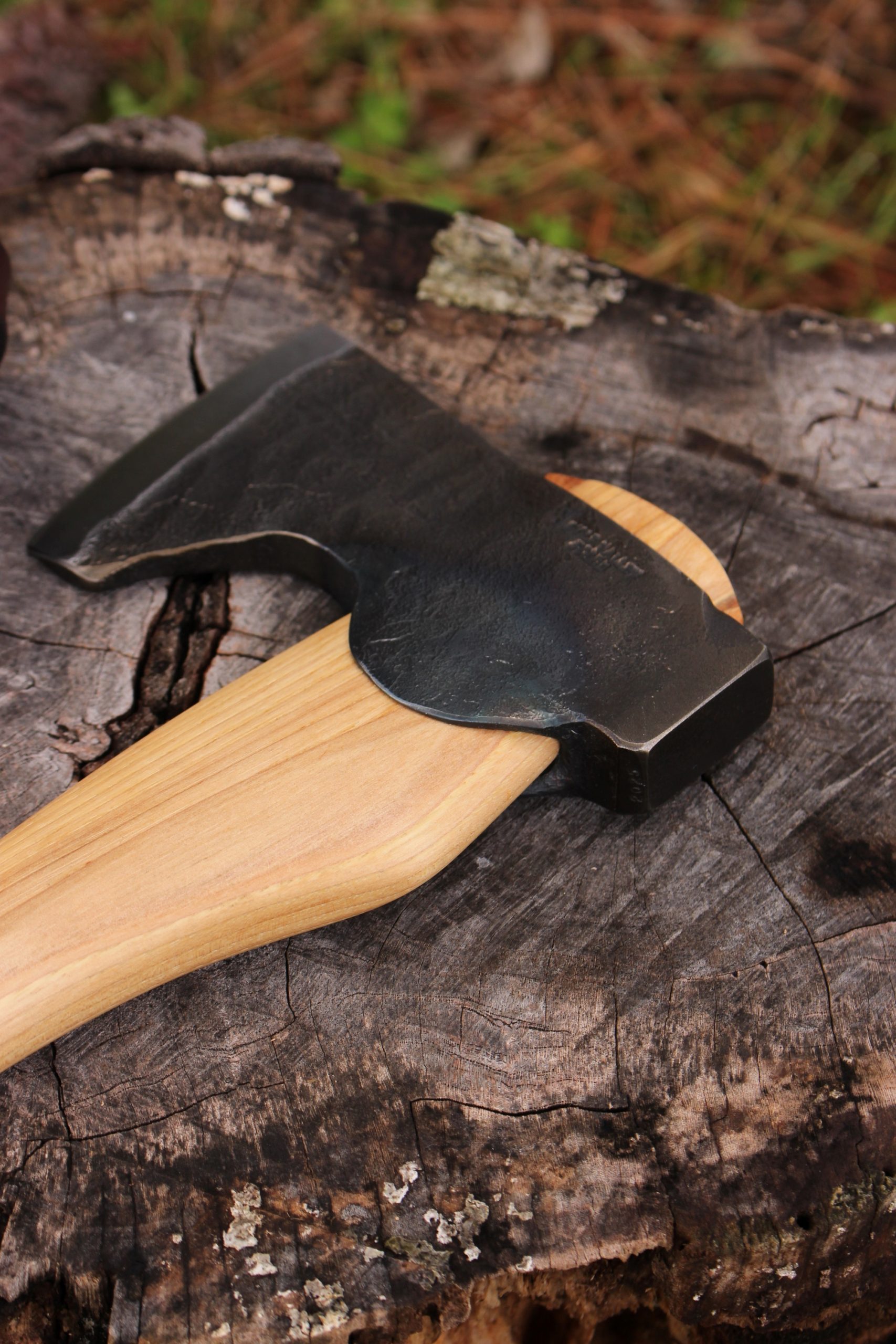 handmade, usa made, usa made axe, hatchet, chopping, wood chopping, outdoor, outdoorsman, survival, backwoodsman, hickory, axe made in america, axes made in the usa, ike bullington, wolf valley forge, valley forge, pack axe, back packing, camping, trail axe, hunting axe, trappers axe, camp axe, bush axe, belt axe, pack axe, leather shoulder rig, chopping axe, leather axe carrier, shoulder sling for axe, carpenter's axe, Wolf Valley Forge, Wolf Valley Forge axe release, Axe Wax, haversack, go back, man purse, man bag, canvas bag, reenactor, reenacting