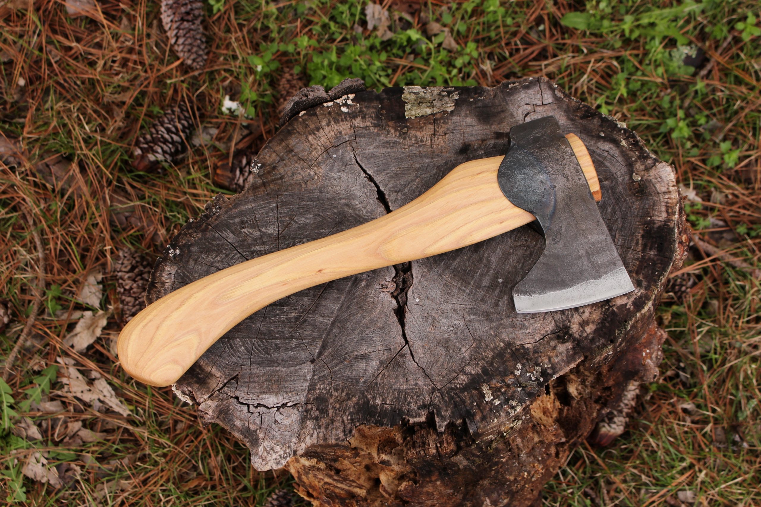 handmade, usa made, usa made axe, hatchet, chopping, wood chopping, outdoor, outdoorsman, survival, backwoodsman, hickory, axe made in america, axes made in the usa, ike bullington, wolf valley forge, valley forge, pack axe, back packing, camping, trail axe, hunting axe, trappers axe, camp axe, bush axe, belt axe, pack axe, leather shoulder rig, chopping axe, leather axe carrier, shoulder sling for axe, carpenter's axe, Wolf Valley Forge, Wolf Valley Forge axe release, Axe Wax, haversack, go back, man purse, man bag, canvas bag, reenactor, reenacting
