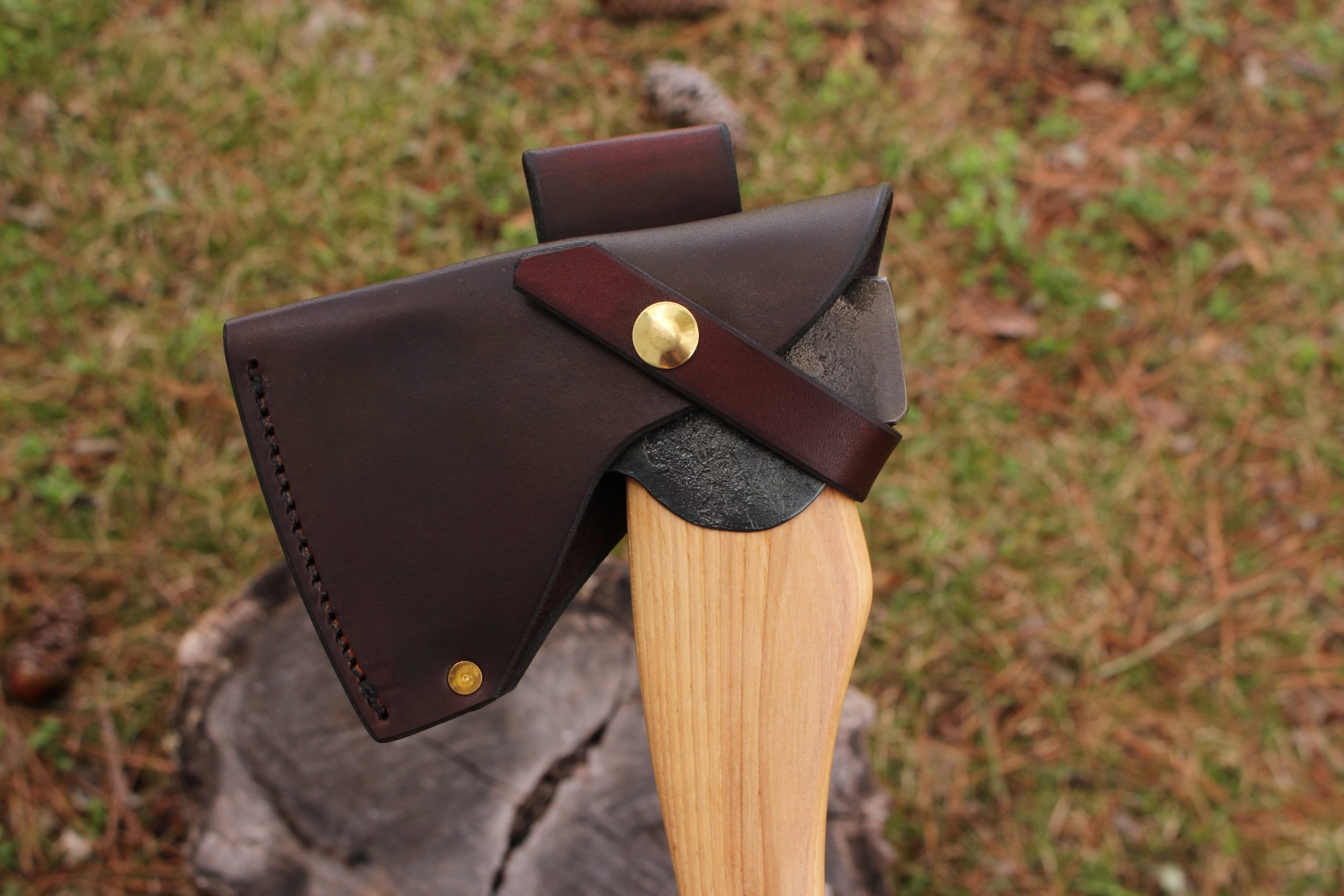 handmade, usa made, usa made axe, hatchet, chopping, wood chopping, outdoor, outdoorsman, survival, backwoodsman, hickory, axe made in america, axes made in the usa, ike bullington, wolf valley forge, valley forge, pack axe, back packing, camping, trail axe, hunting axe, trappers axe, camp axe, bush axe, belt axe, pack axe, leather shoulder rig, chopping axe, leather axe carrier, shoulder sling for axe, carpenter's axe, Wolf Valley Forge, Wolf Valley Forge axe release, Axe Wax, haversack, go back, man purse, man bag, canvas bag, reenactor, reenacting