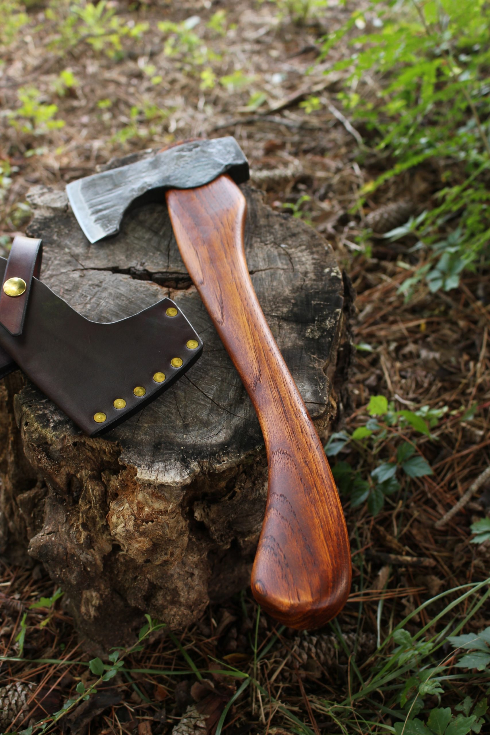 handmade, usa made, usa made axe, hatchet, chopping, wood chopping, outdoor, outdoorsman, survival, backwoodsman, hickory, axe made in america, axes made in the usa, ike bullington, wolf valley forge, valley forge, pack axe, back packing, camping, trail axe, hunting axe, trappers axe, camp axe, bush axe, belt axe, pack axe, leather shoulder rig, chopping axe, leather axe carrier, shoulder sling for axe, carpenter's axe, Wolf Valley Forge, Wolf Valley Forge axe release, Axe Wax, haversack, go back, man purse, man bag, canvas bag, reenactor, reenacting