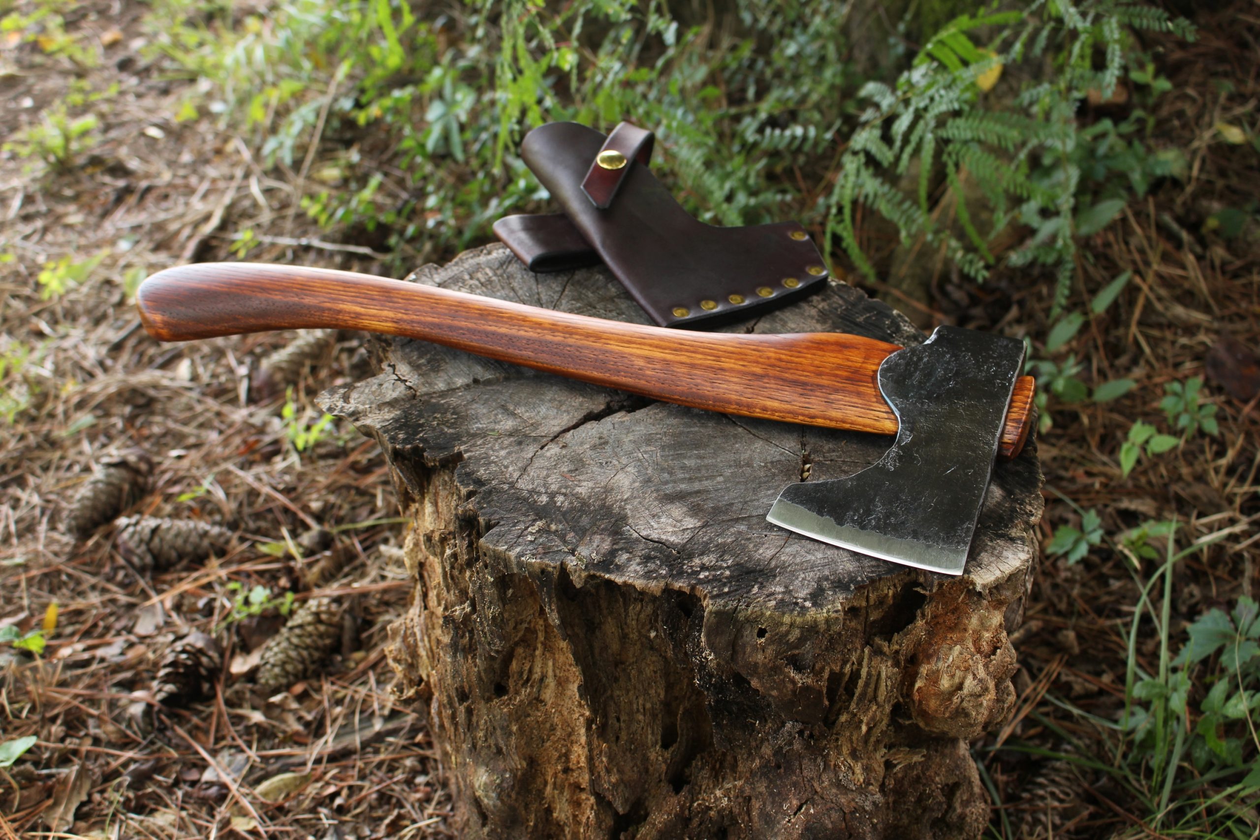 handmade, usa made, usa made axe, hatchet, chopping, wood chopping, outdoor, outdoorsman, survival, backwoodsman, hickory, axe made in america, axes made in the usa, ike bullington, wolf valley forge, valley forge, pack axe, back packing, camping, trail axe, hunting axe, trappers axe, camp axe, bush axe, belt axe, pack axe, leather shoulder rig, chopping axe, leather axe carrier, shoulder sling for axe, carpenter's axe, Wolf Valley Forge, Wolf Valley Forge axe release, Axe Wax, haversack, go back, man purse, man bag, canvas bag, reenactor, reenacting
